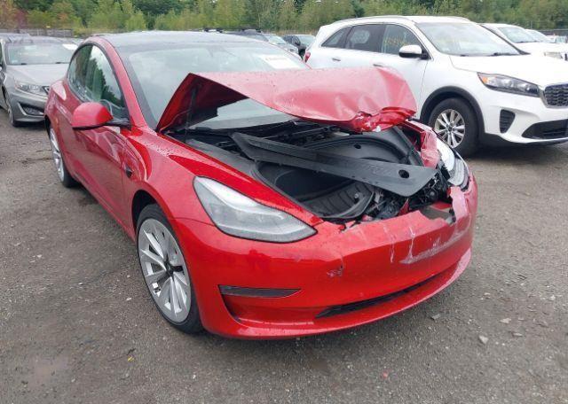 2022 TESLA MODEL 3 LONG RANGE