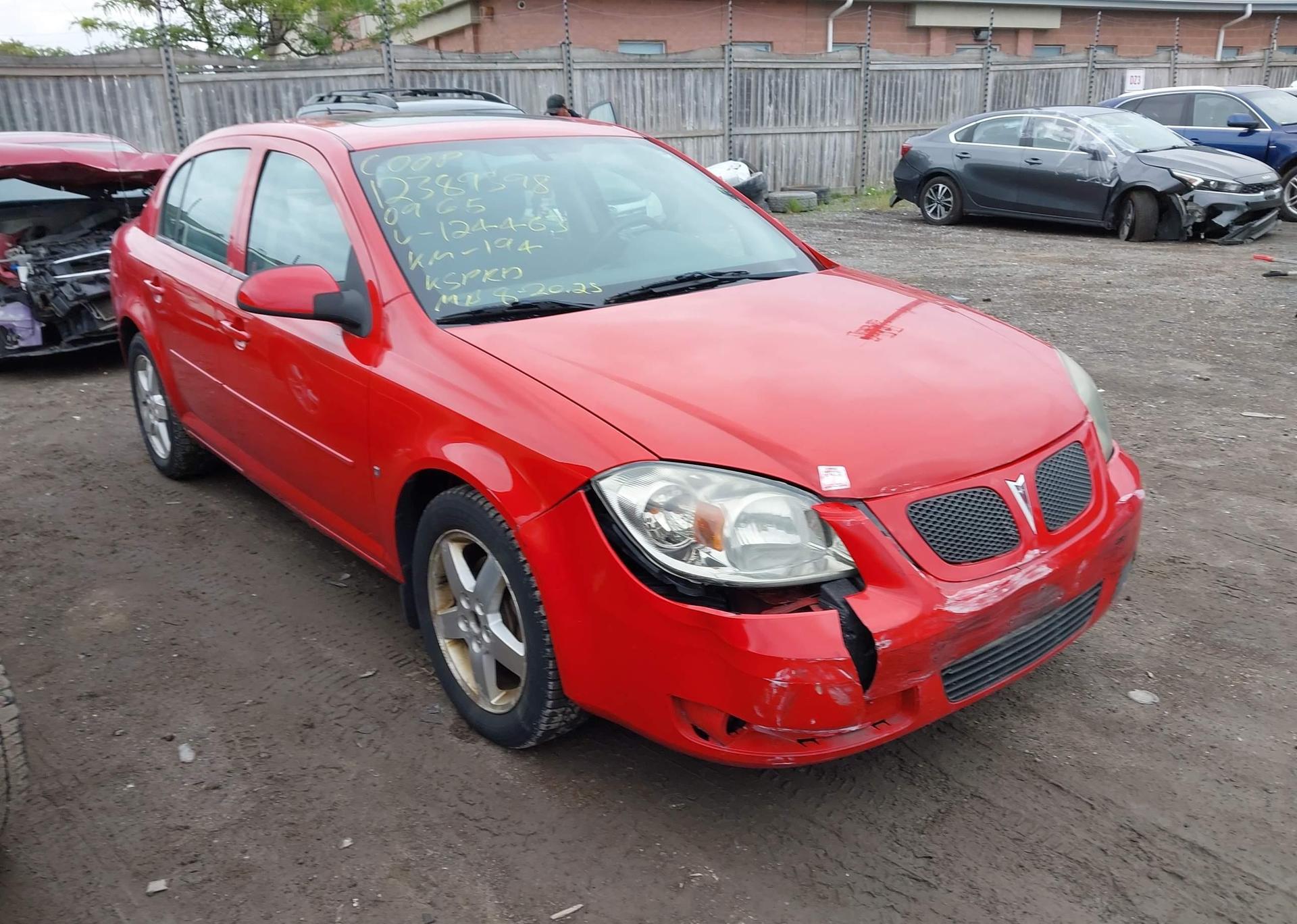 2009 PONTIAC G5 SE