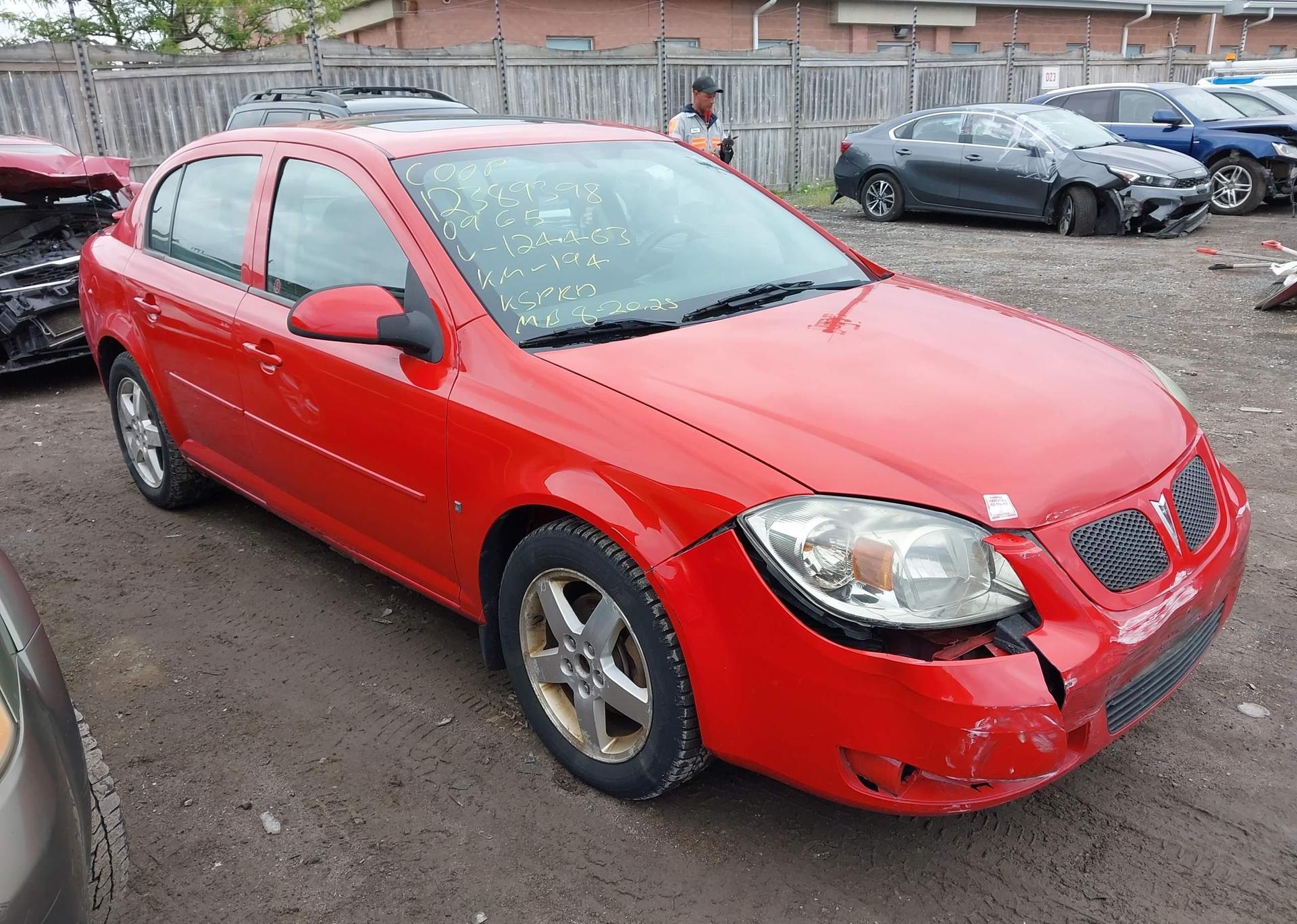 2009 PONTIAC G5 SE