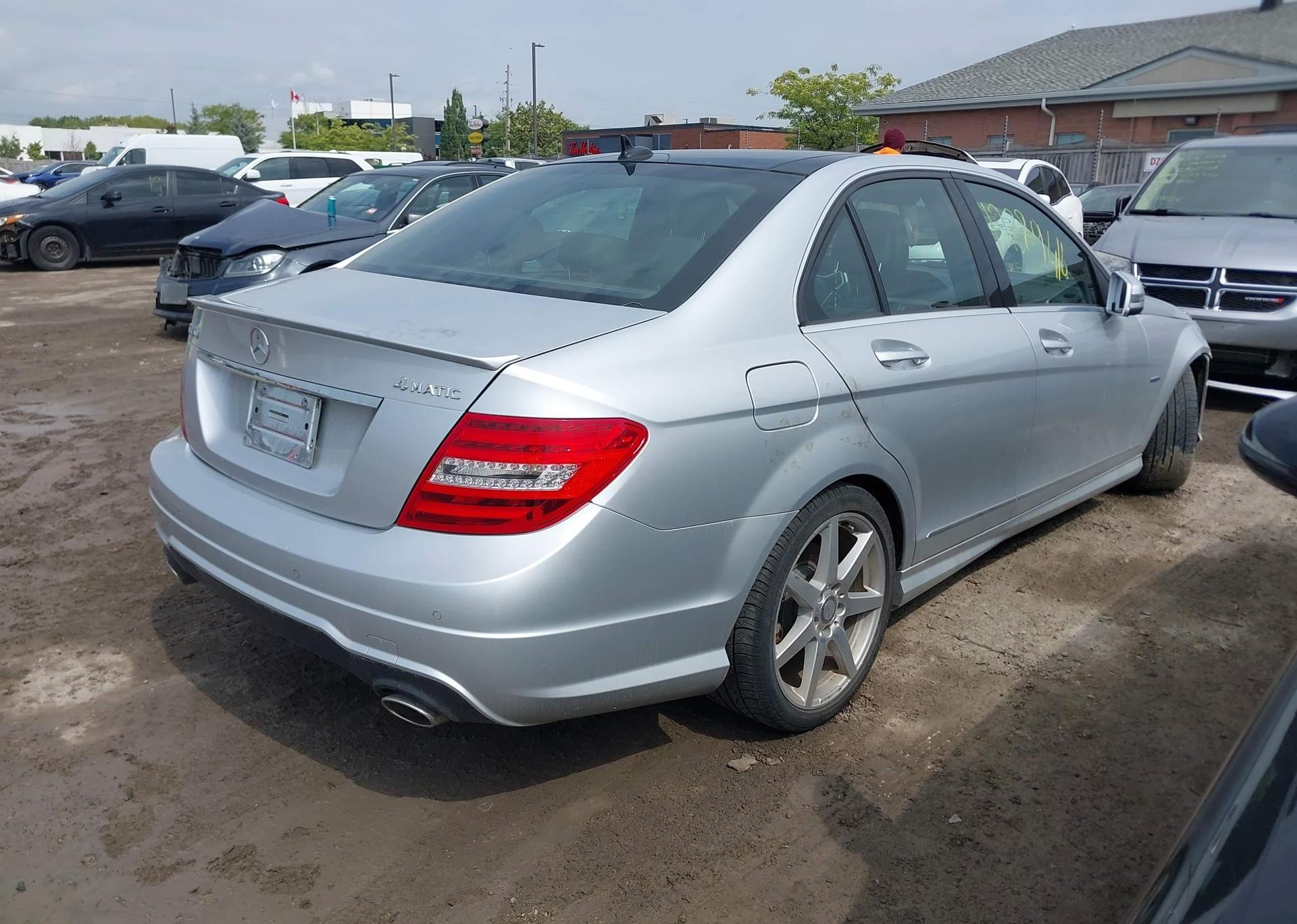 2012 MERCEDES-BENZ C 350 4MATIC