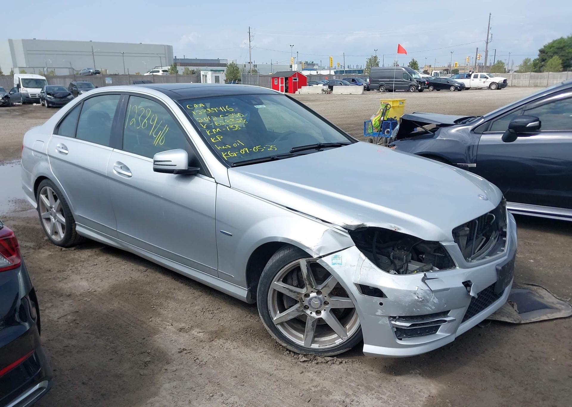 2012 MERCEDES-BENZ C 350 4MATIC