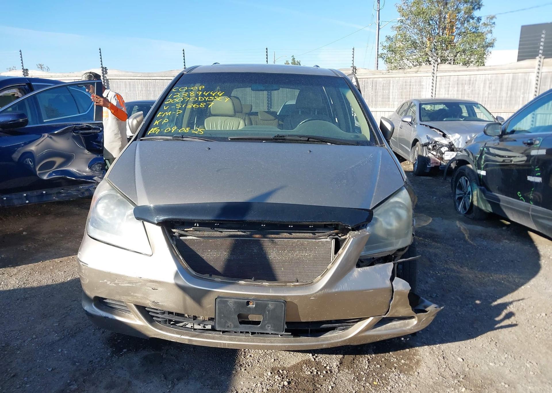 2007 HONDA ODYSSEY EXL