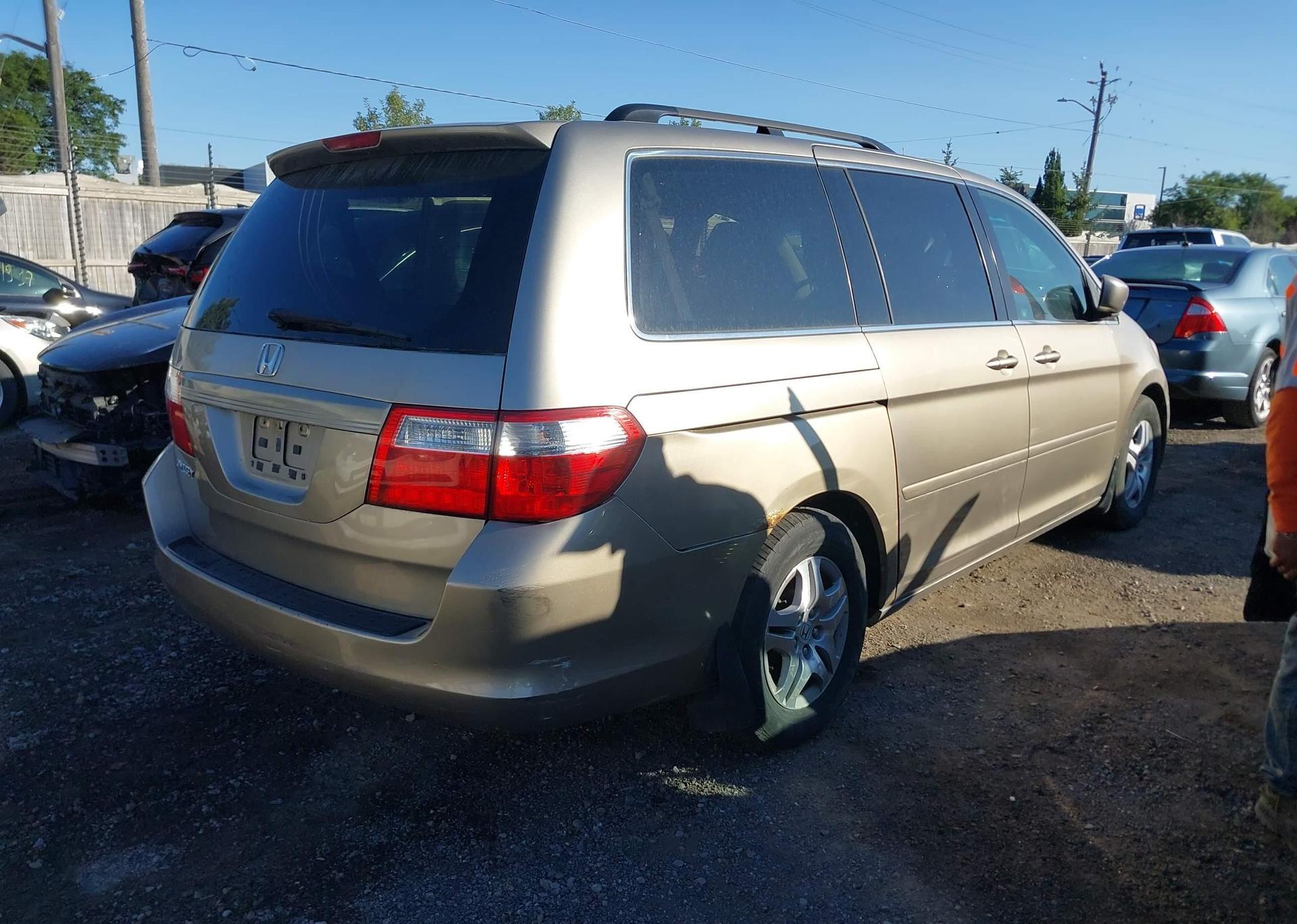 2007 HONDA ODYSSEY EXL