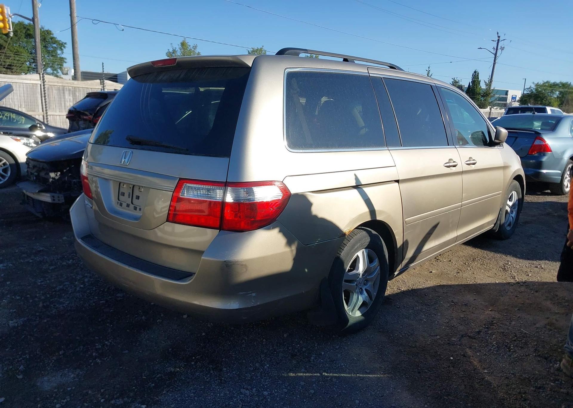 2007 HONDA ODYSSEY EXL