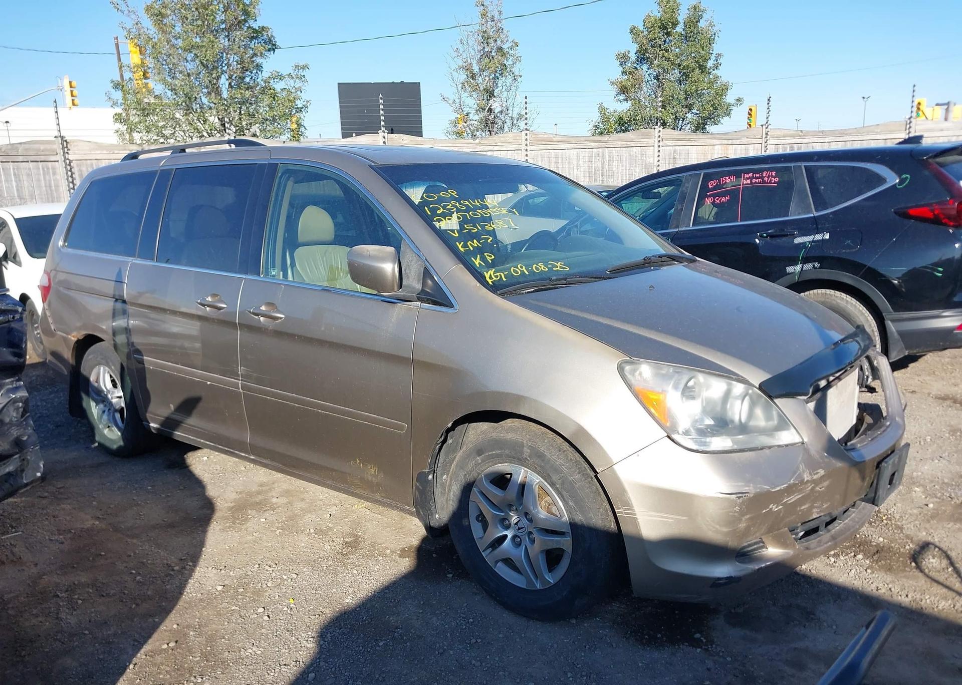 2007 HONDA ODYSSEY EXL