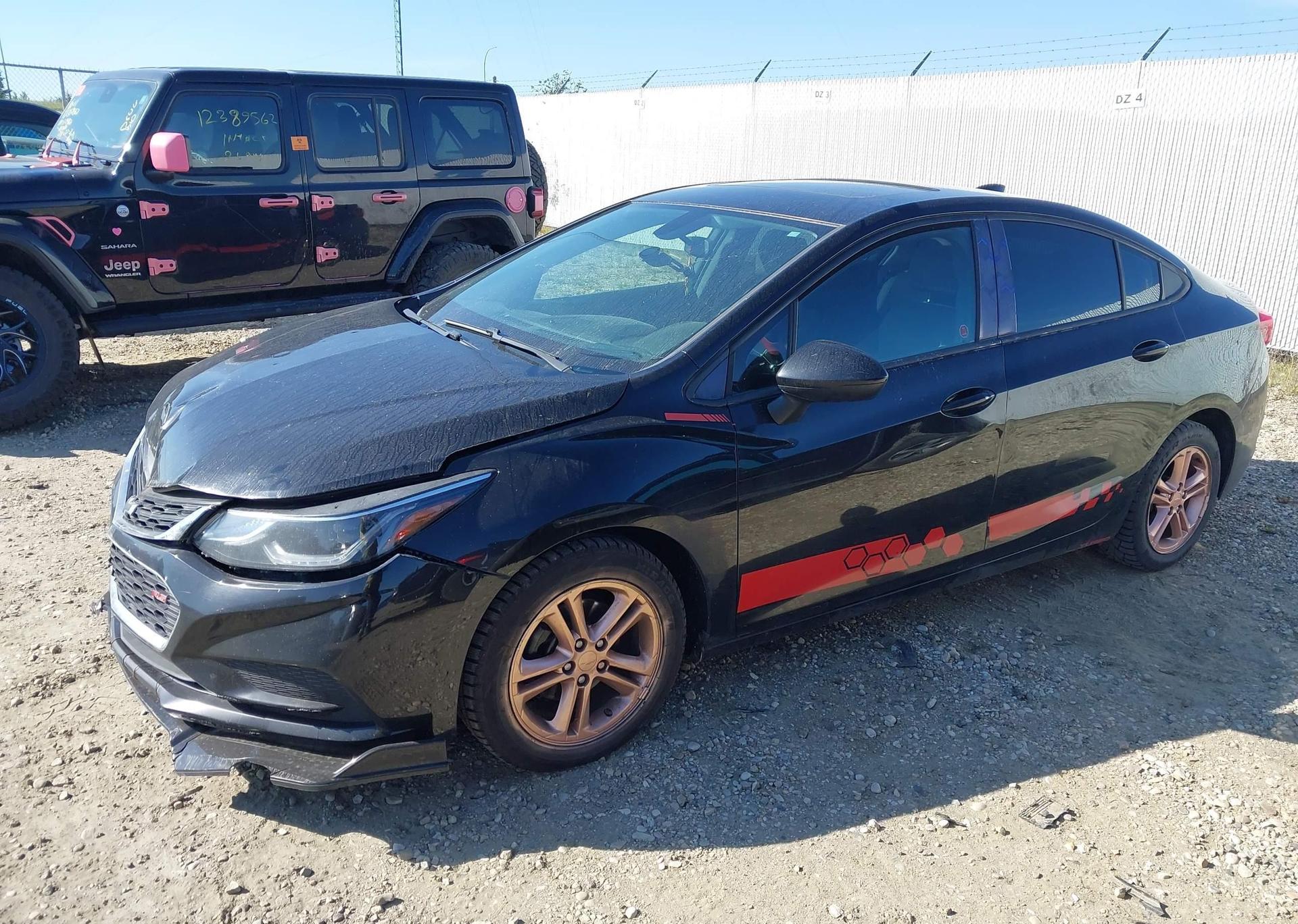 2016 CHEVROLET CRUZE LT