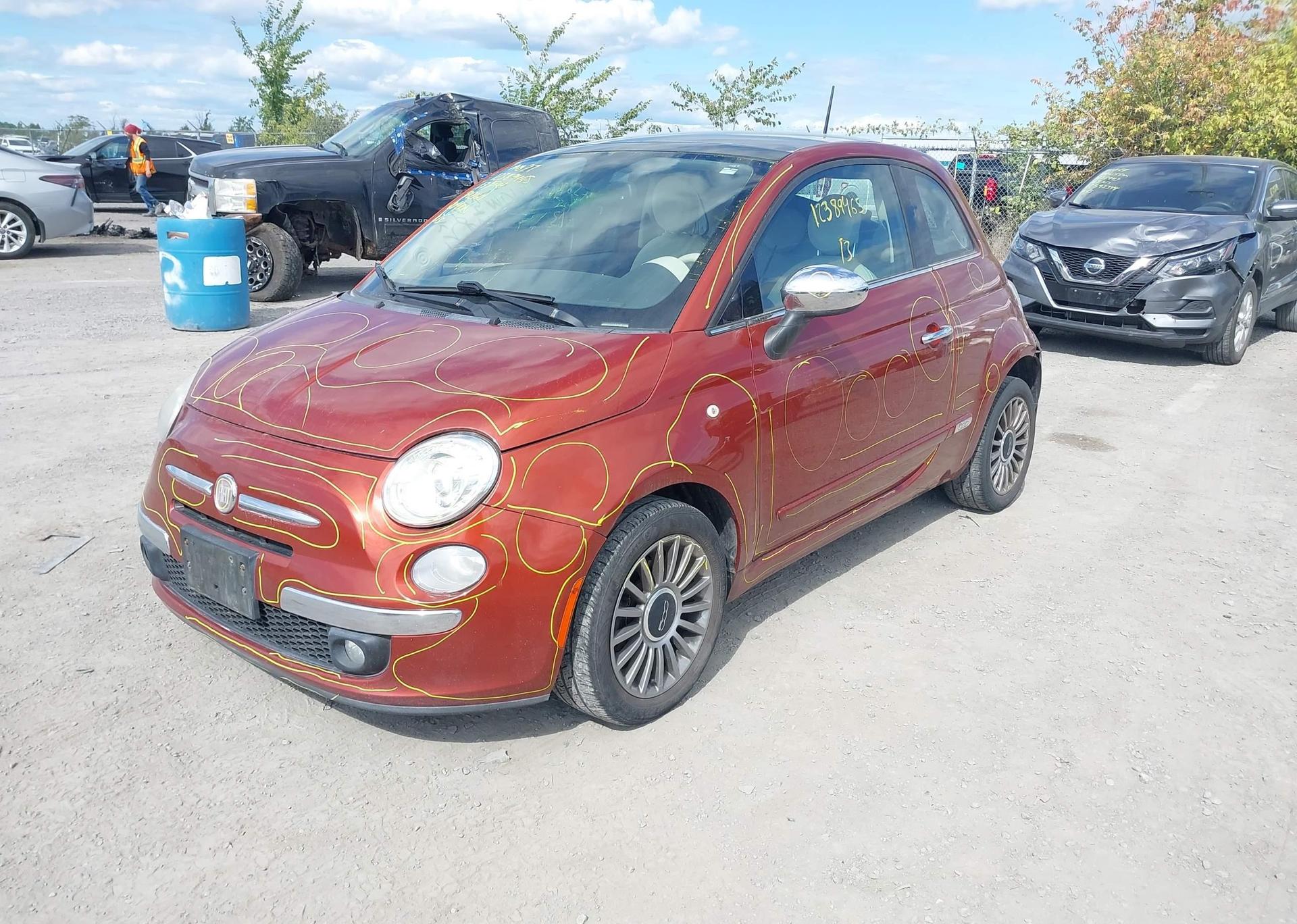 2013 FIAT 500 LOUNGE