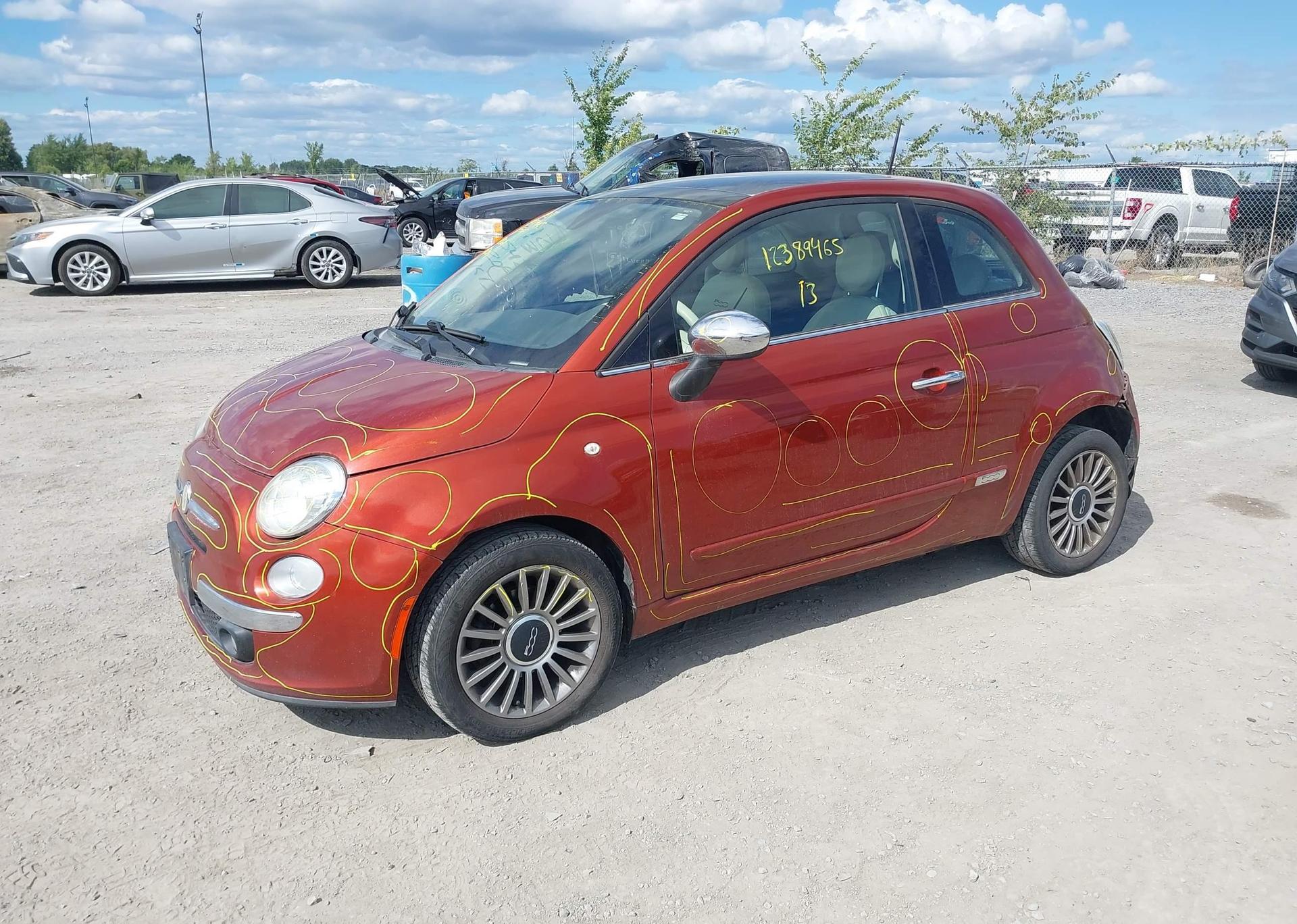 2013 FIAT 500 LOUNGE