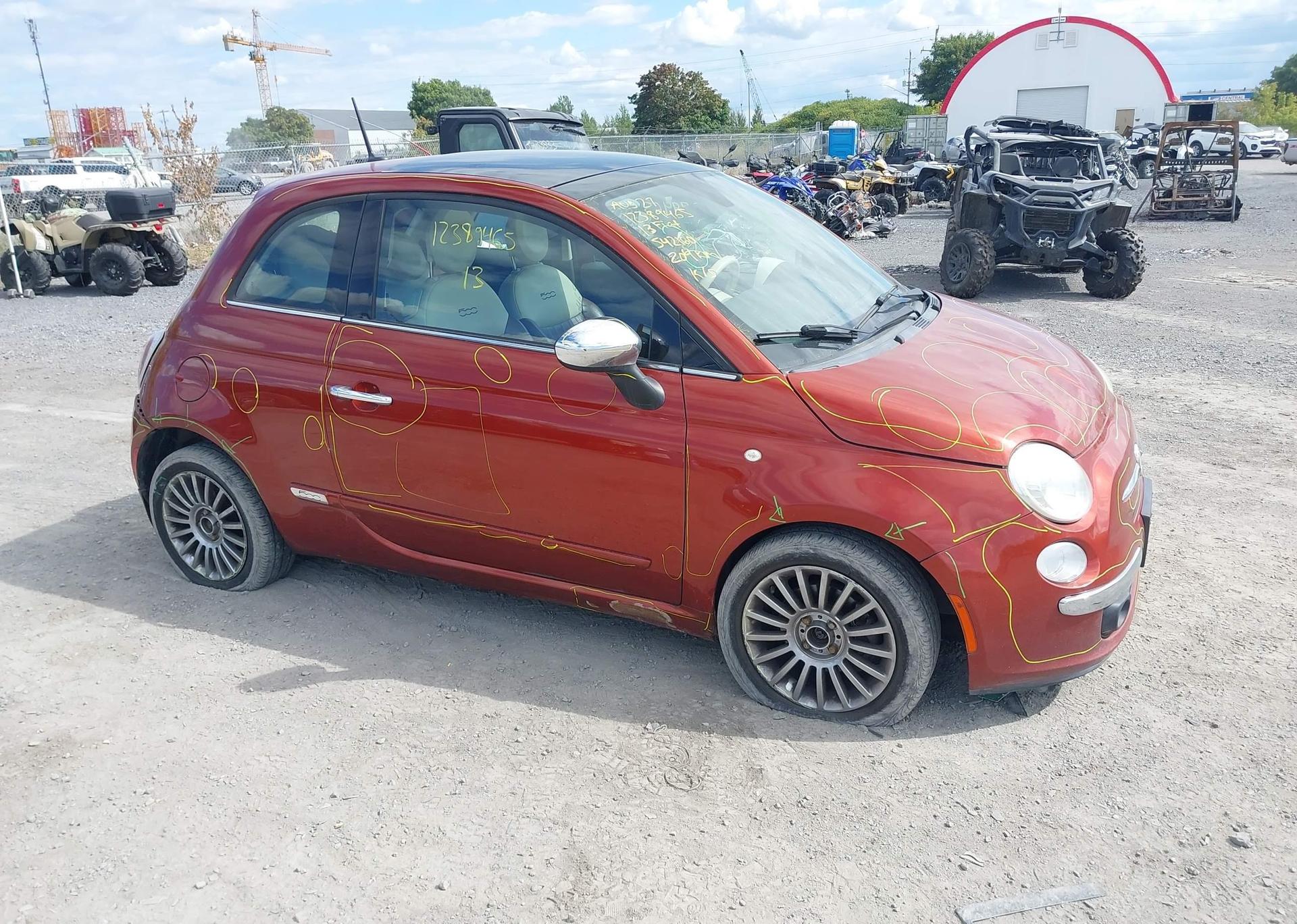 2013 FIAT 500 LOUNGE