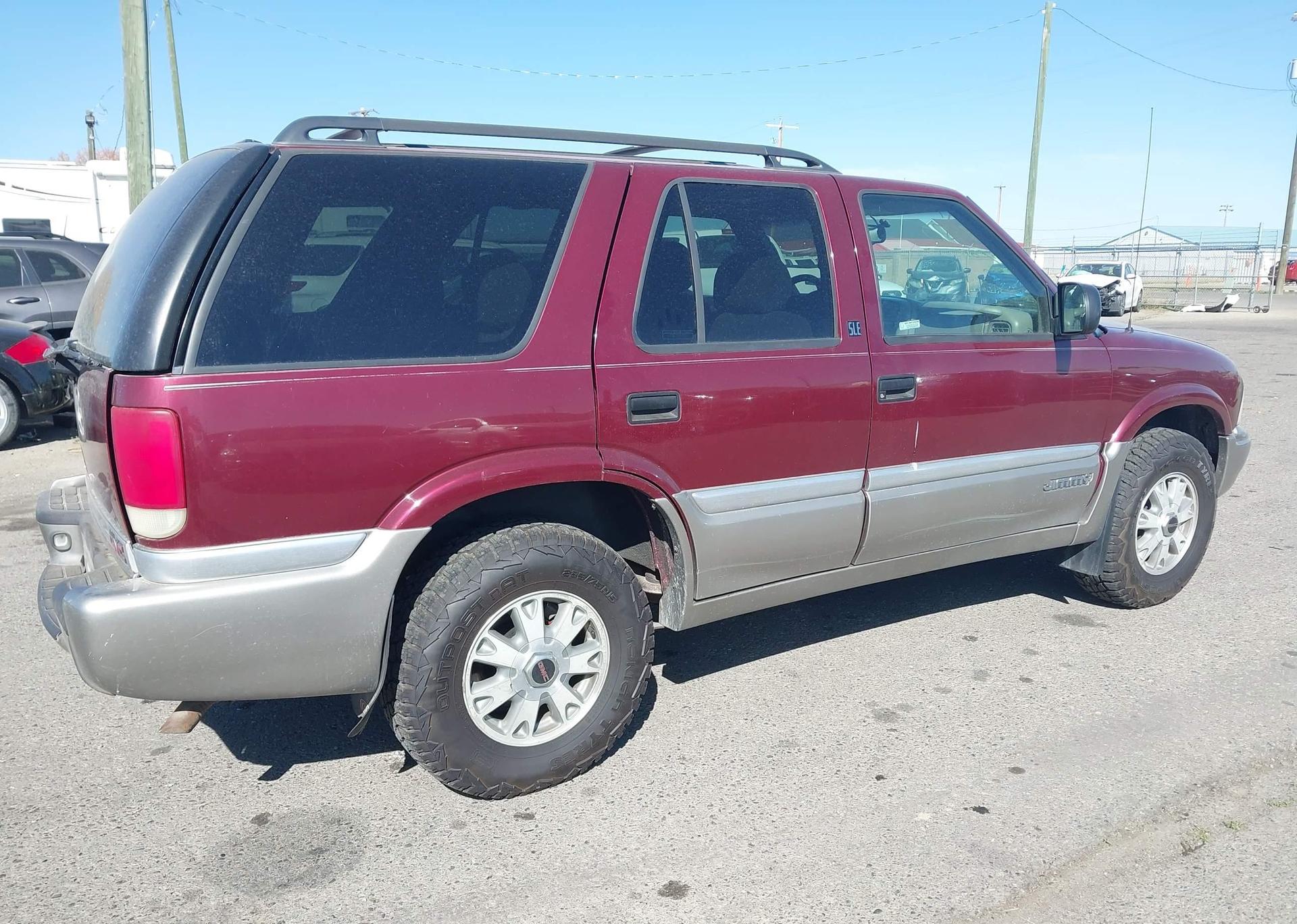 2001 GMC JIMMY