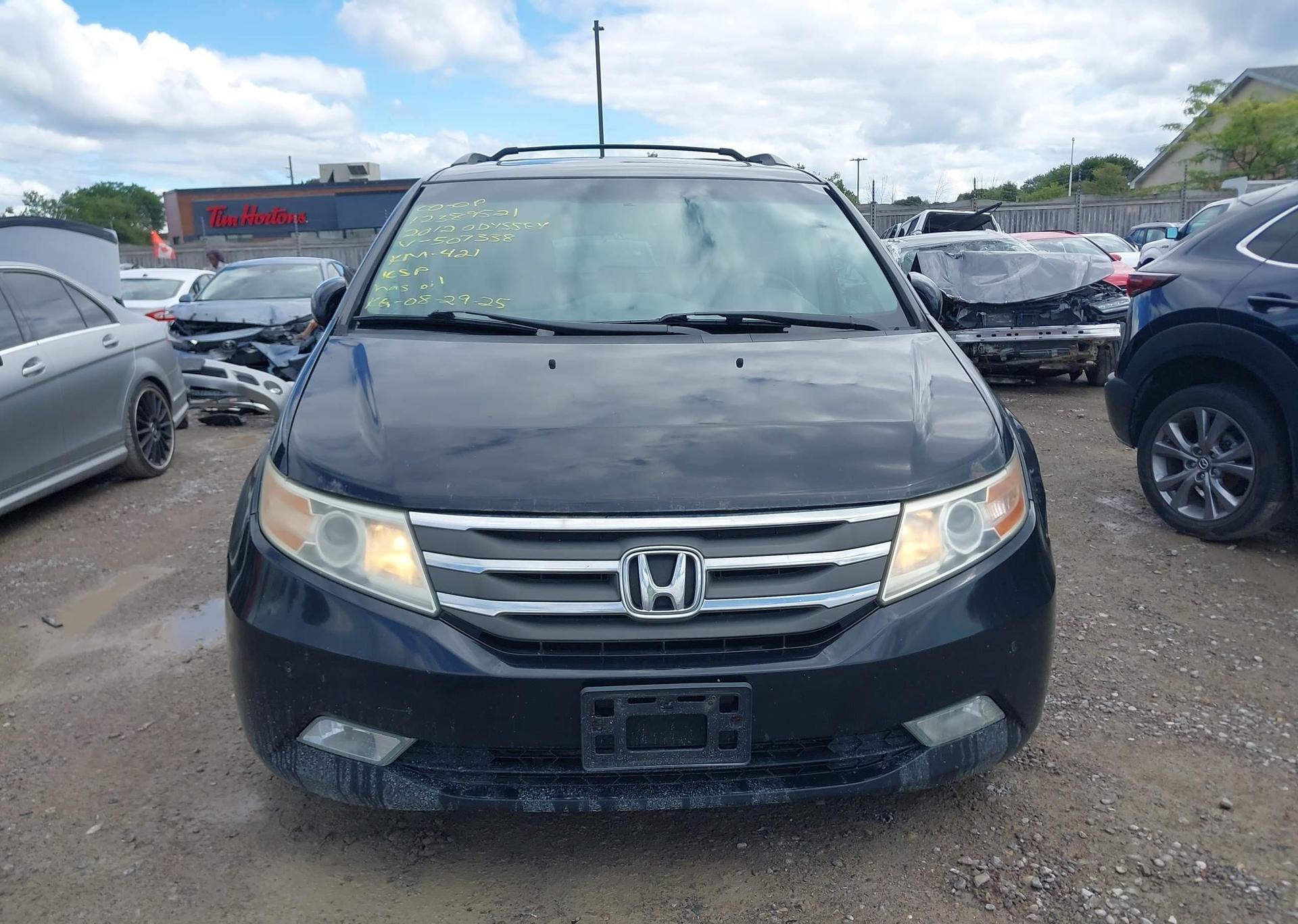 2012 HONDA ODYSSEY TOURING