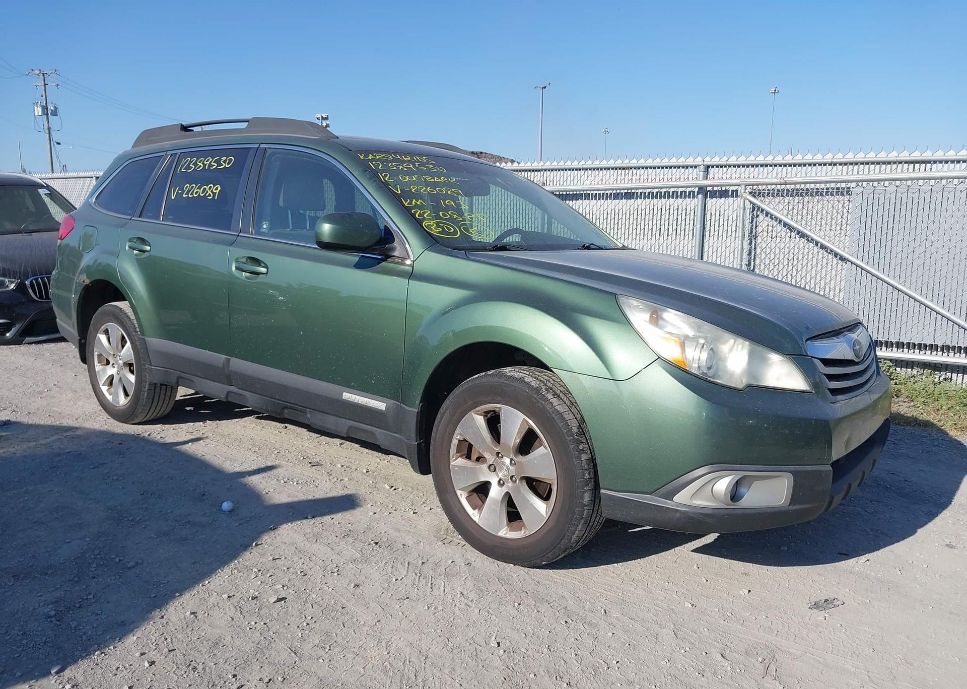 2012 SUBARU OUTBACK 3.6R LIMITED