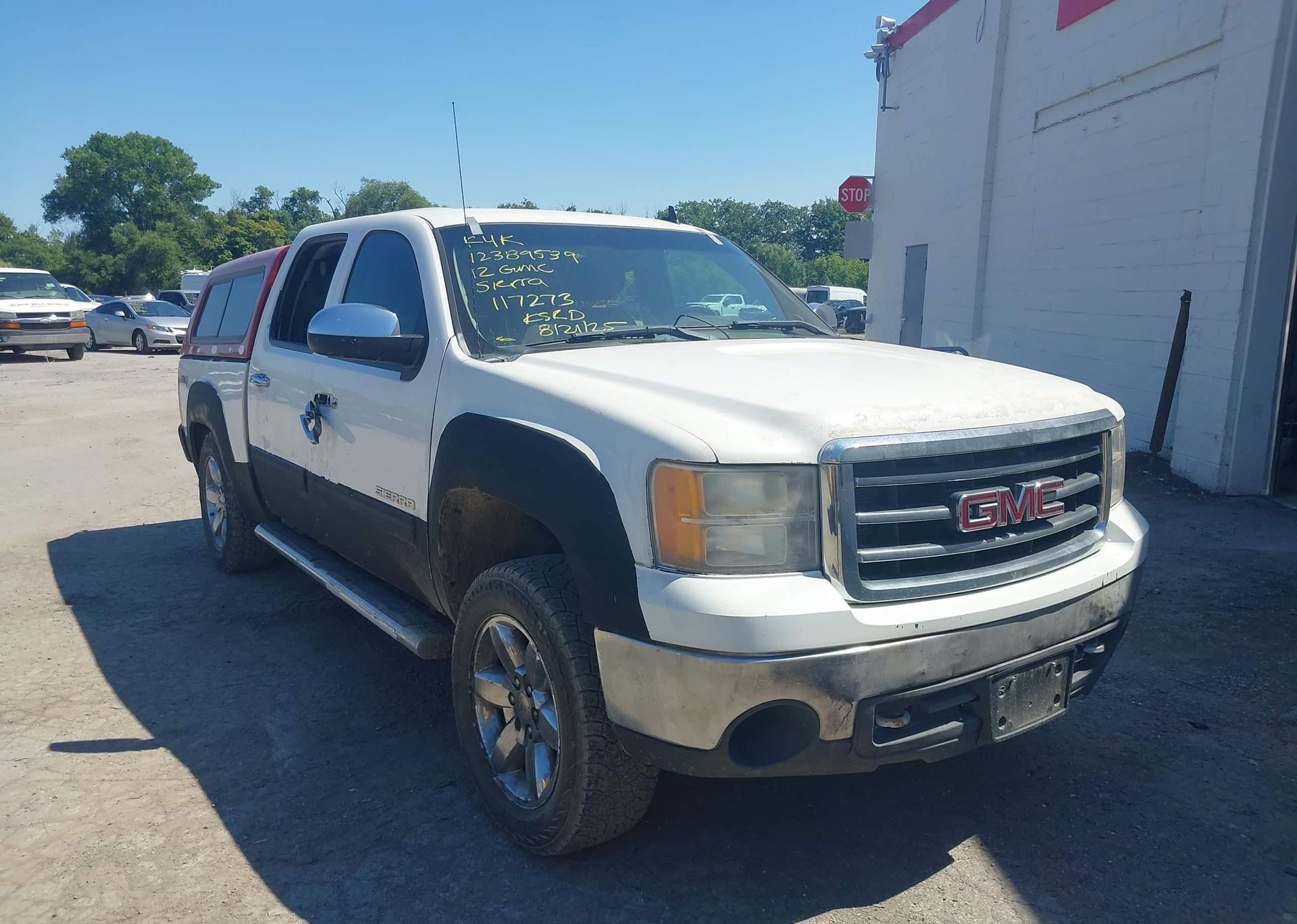2012 GMC SIERRA K1500 SLE