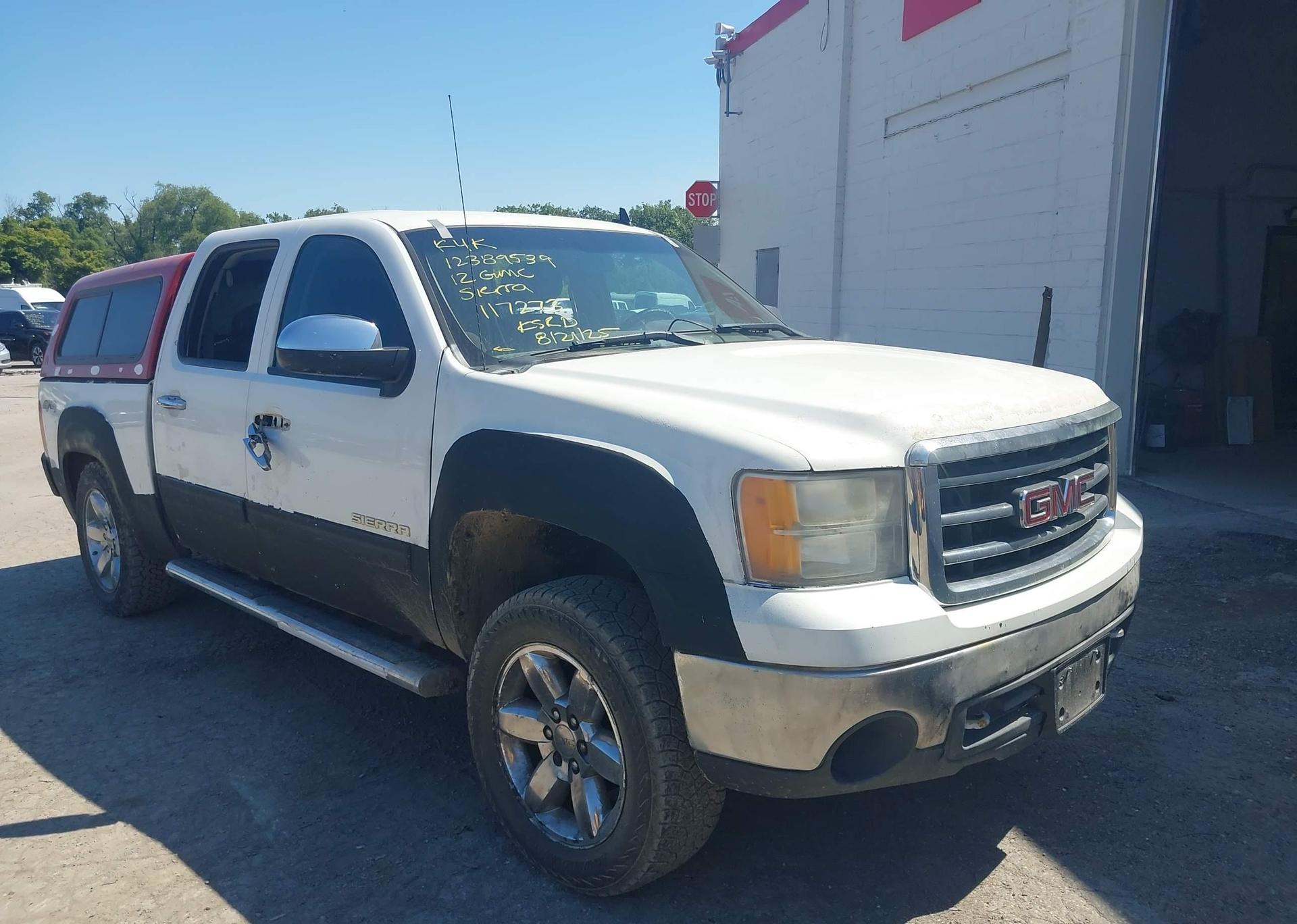 2012 GMC SIERRA K1500 SLE