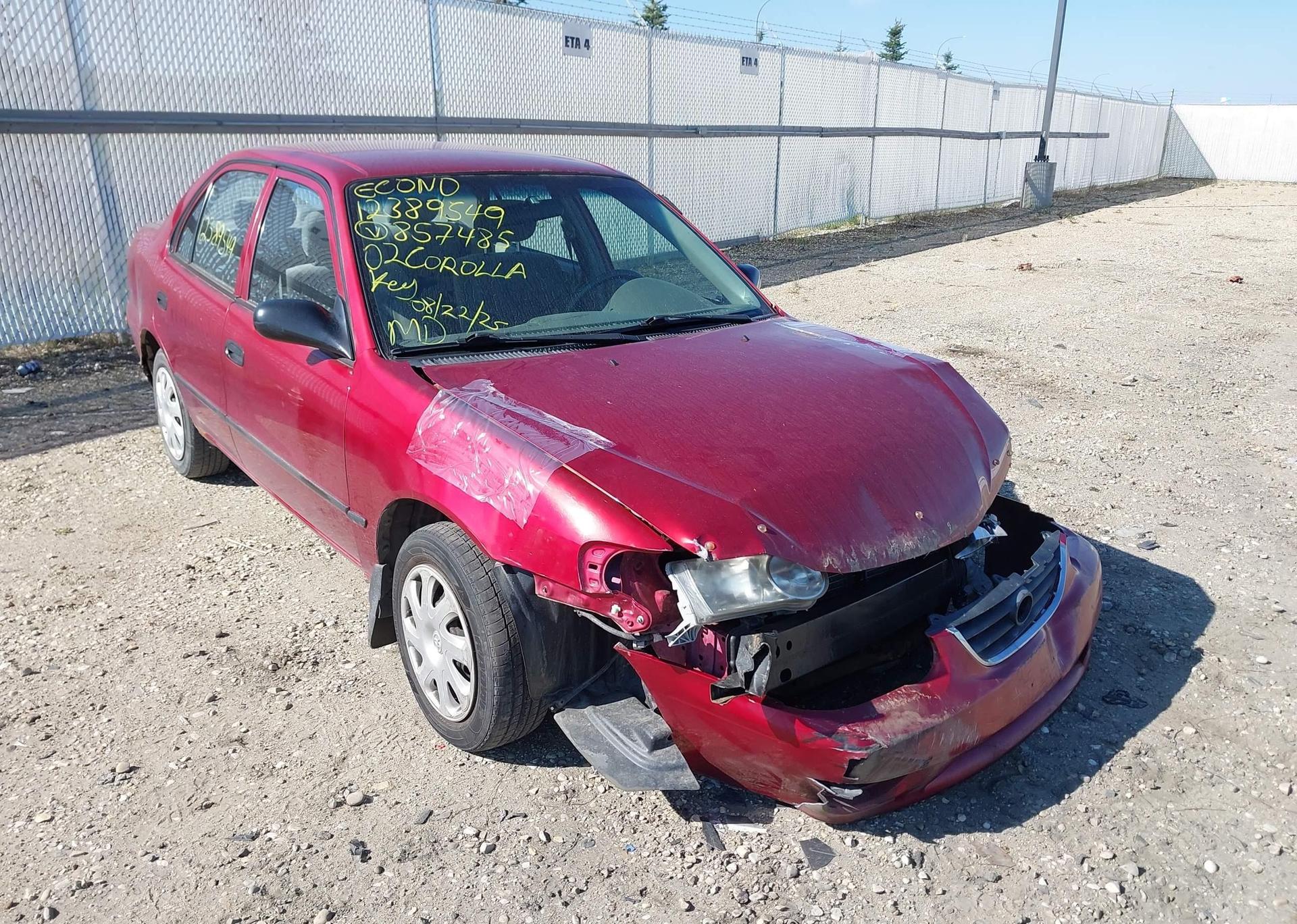 2002 TOYOTA COROLLA CE