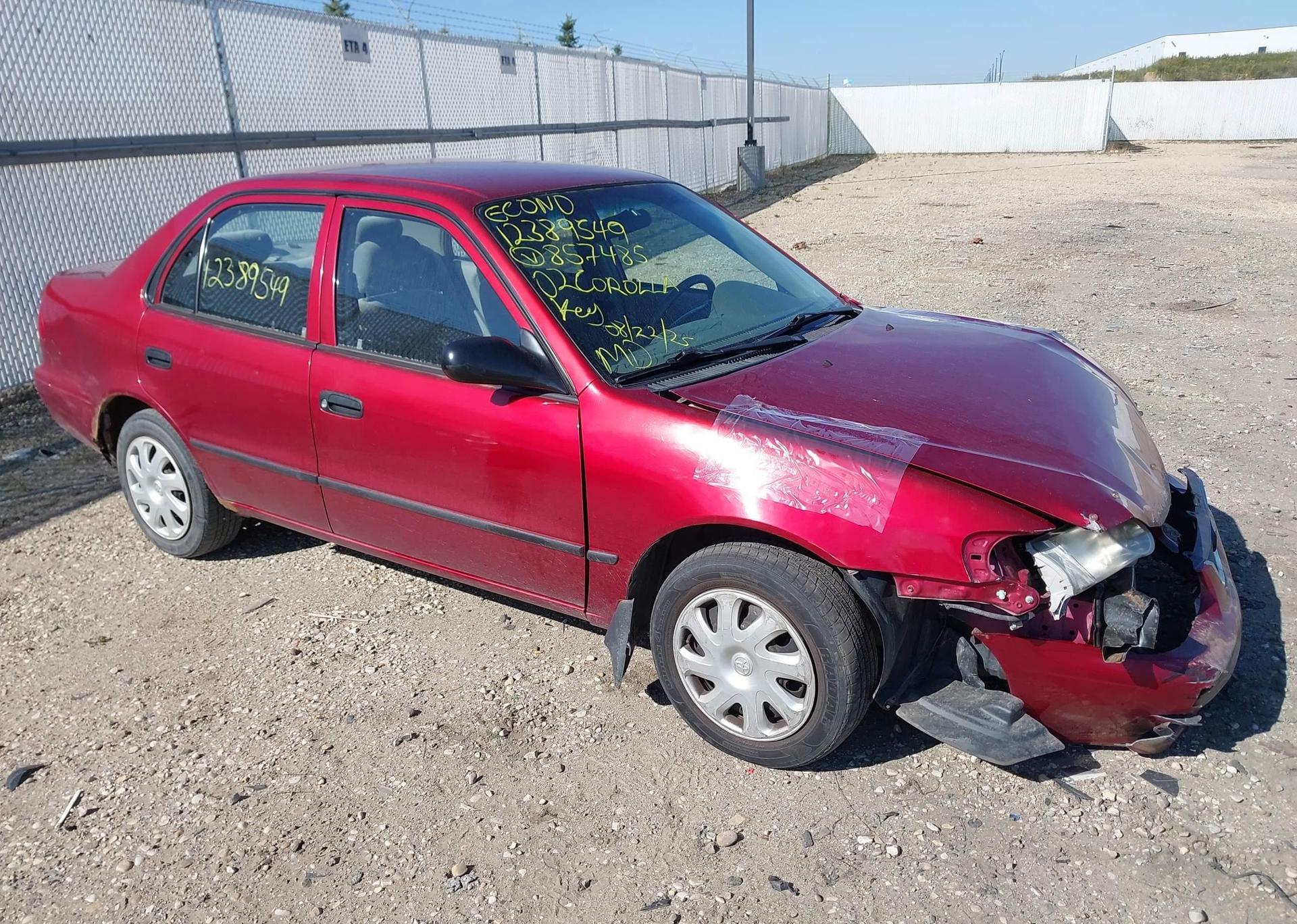 2002 TOYOTA COROLLA CE