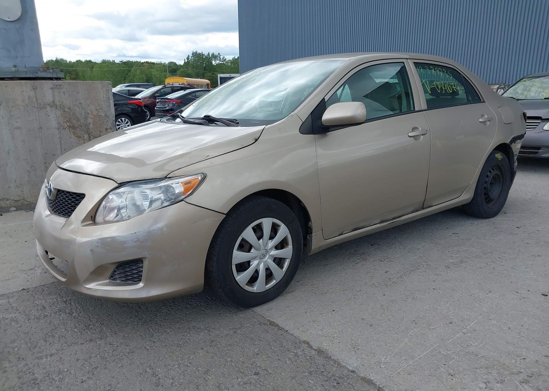 2009 TOYOTA COROLLA