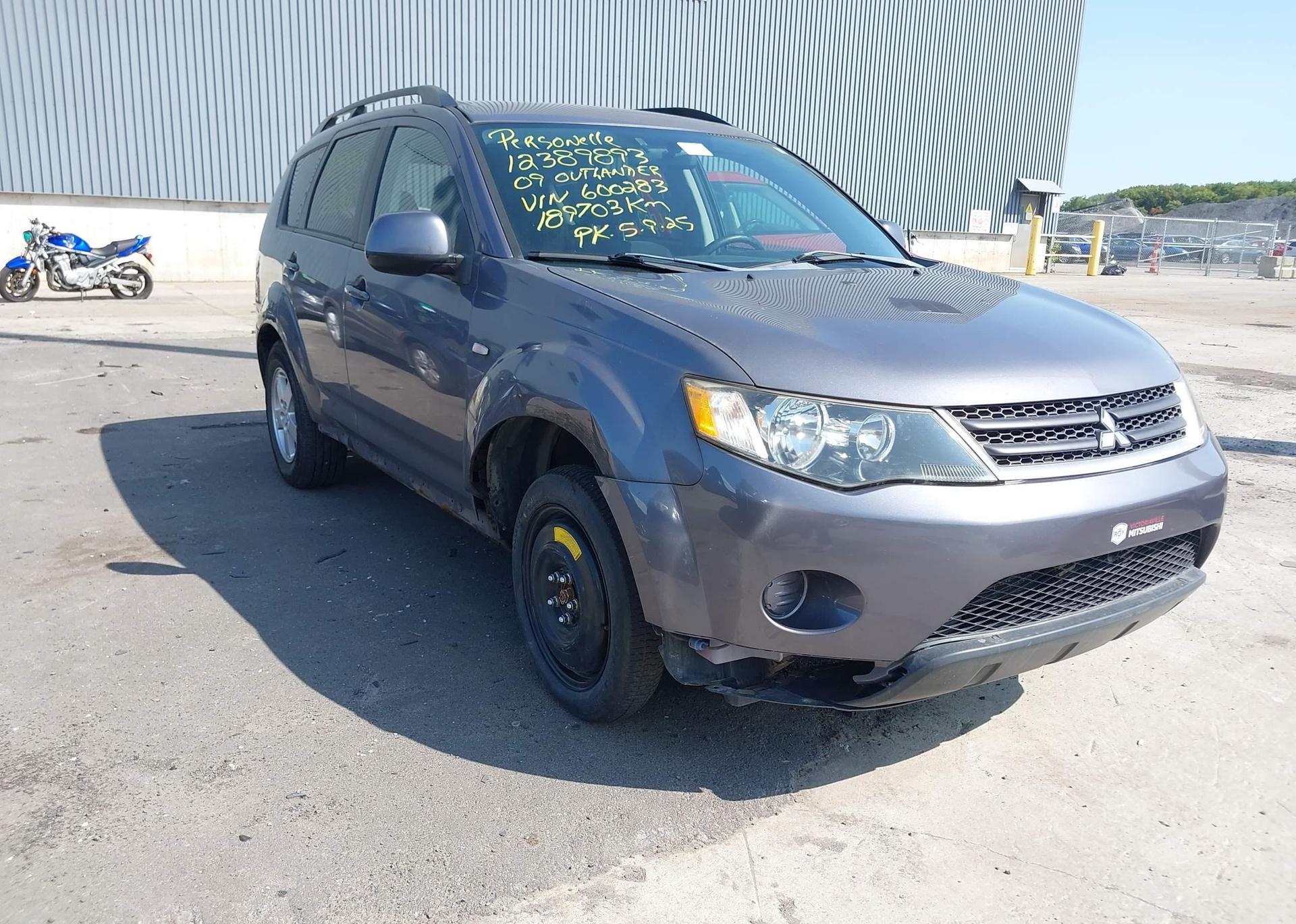 2009 MITSUBISHI OUTLANDER ES