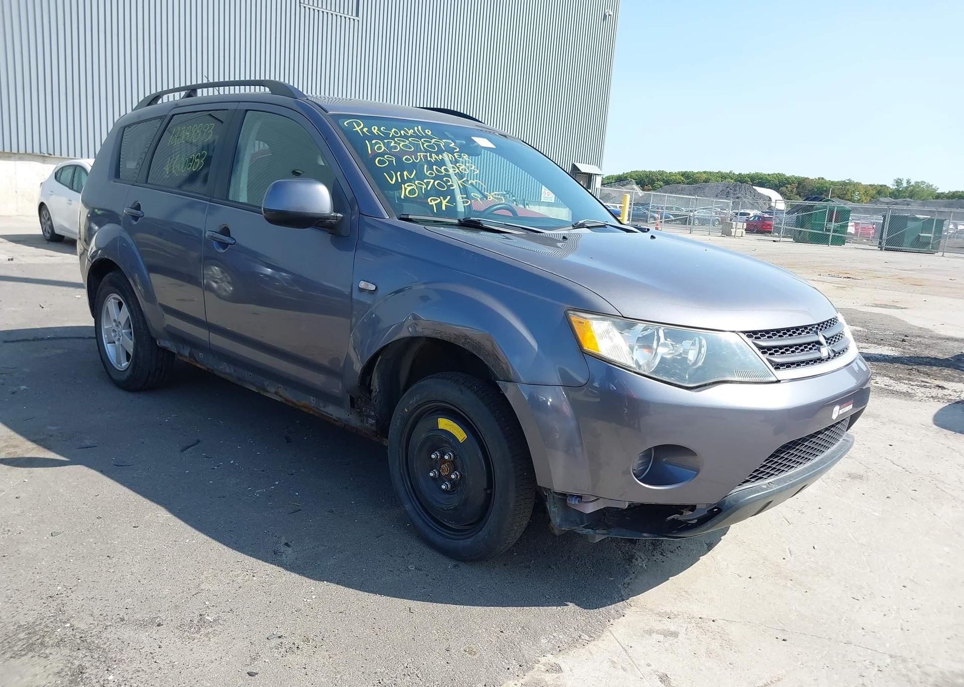 2009 MITSUBISHI OUTLANDER ES