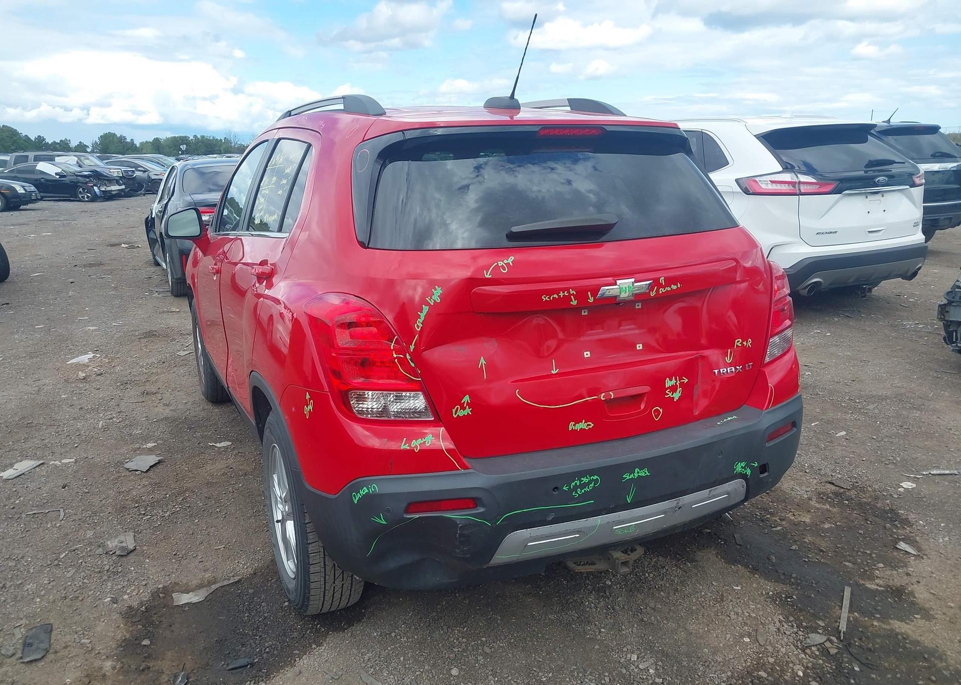 2015 CHEVROLET TRAX 1LT