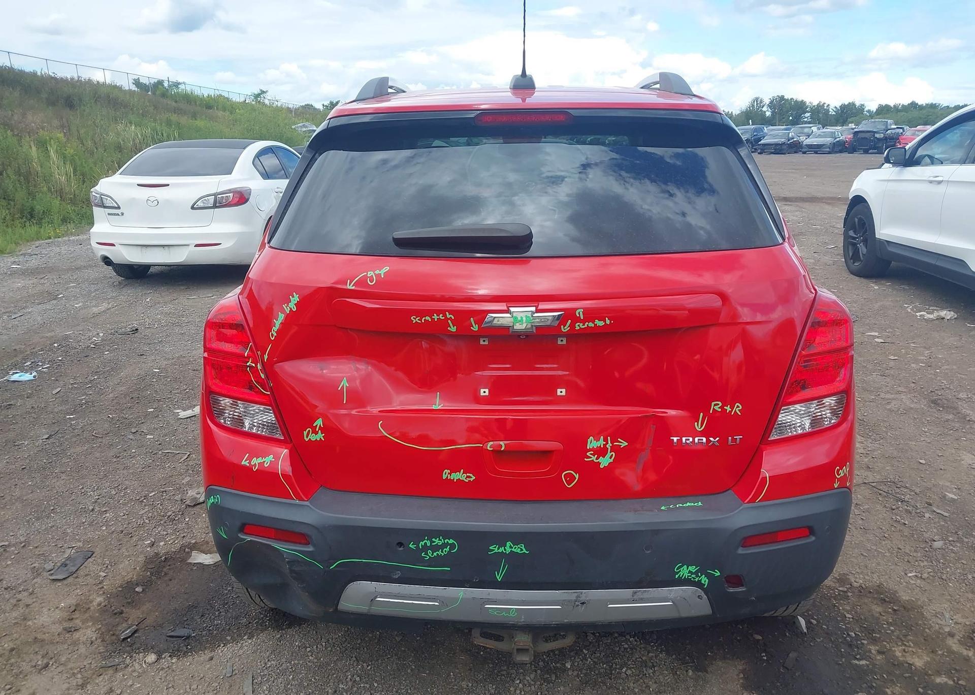 2015 CHEVROLET TRAX 1LT