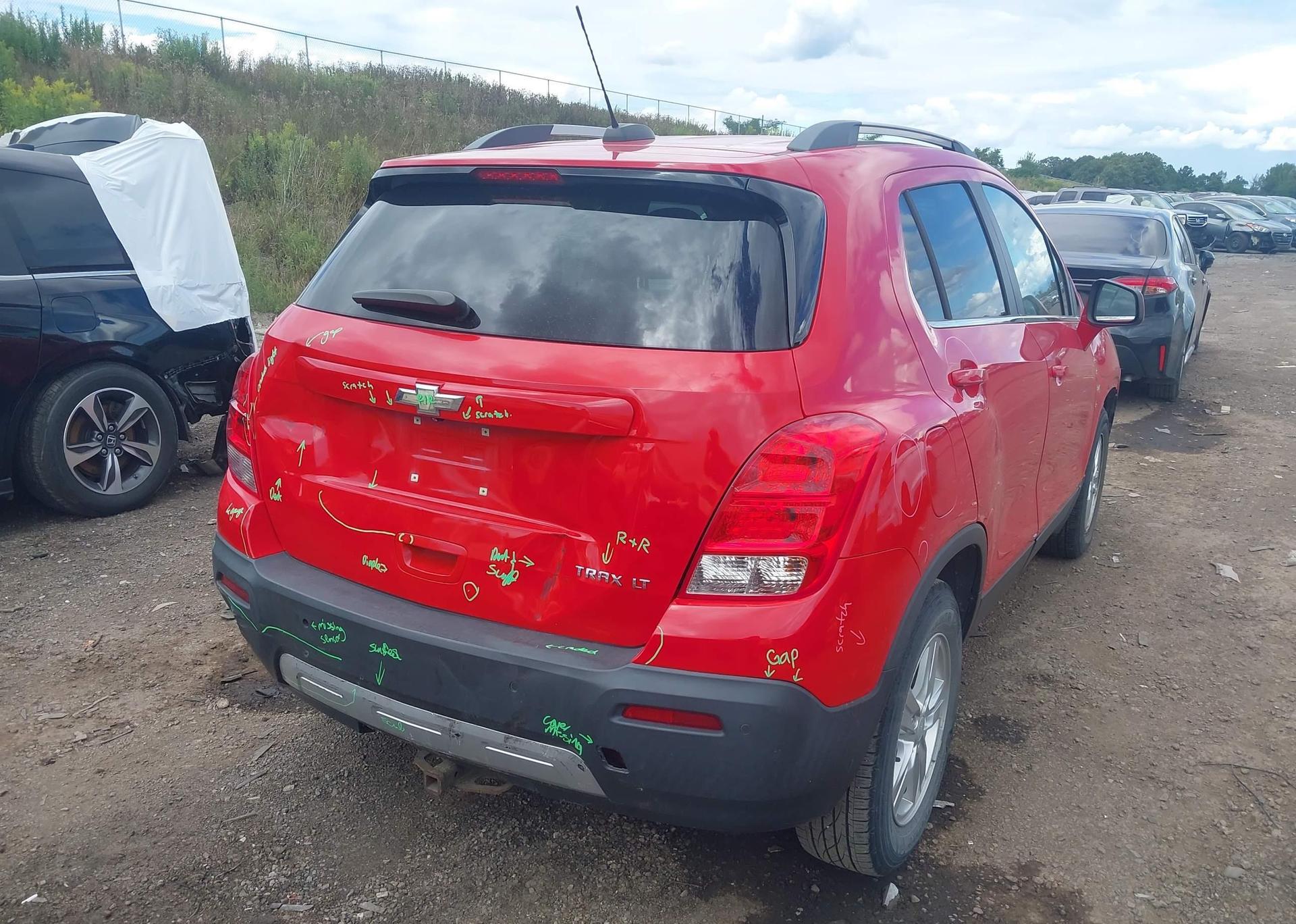 2015 CHEVROLET TRAX 1LT