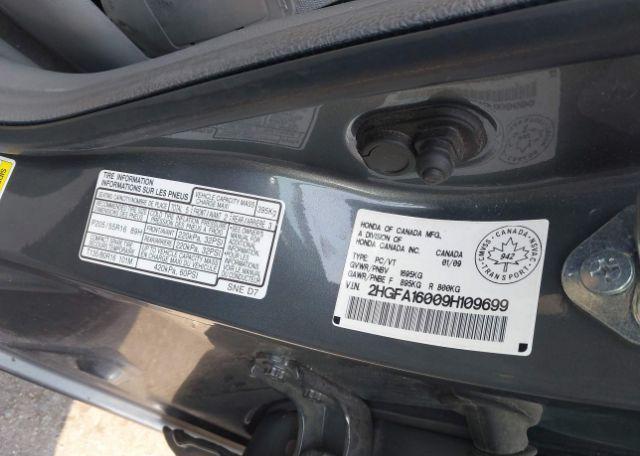 2009 HONDA CIVIC