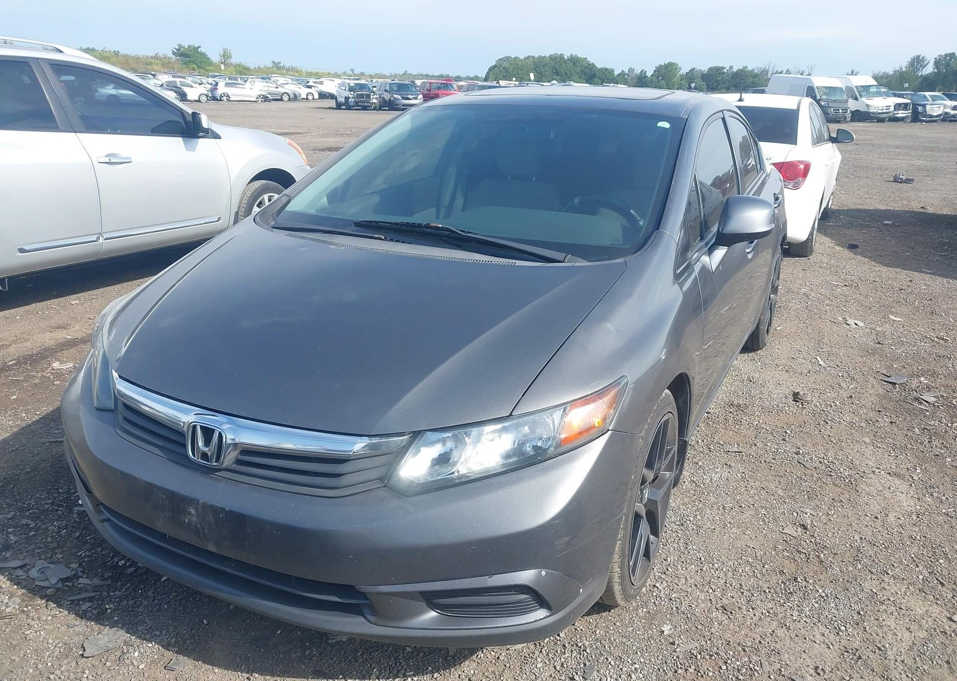 2012 HONDA CIVIC EX 4DR