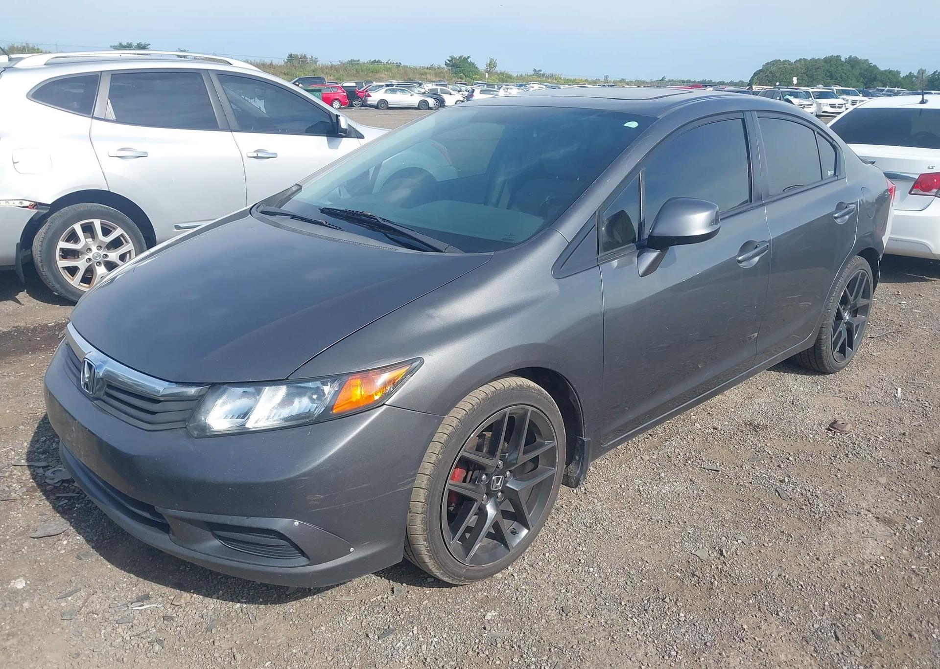 2012 HONDA CIVIC EX 4DR