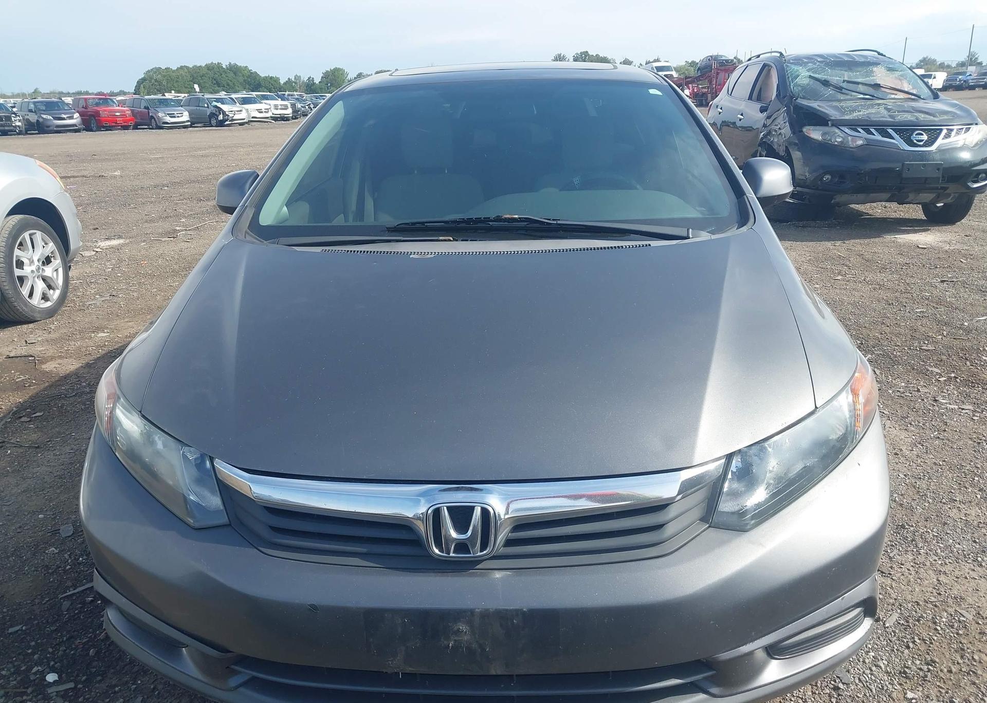 2012 HONDA CIVIC EX 4DR