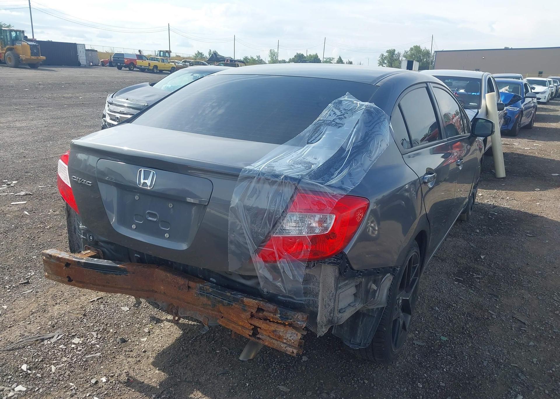2012 HONDA CIVIC EX 4DR