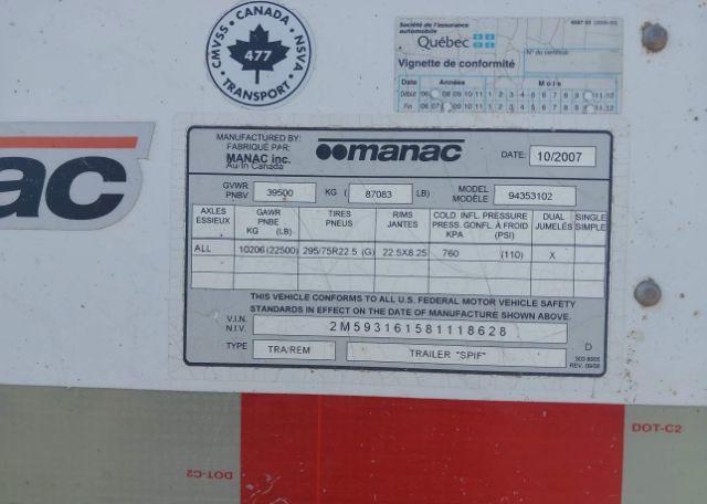 2008 MANAC INC DRYBOX