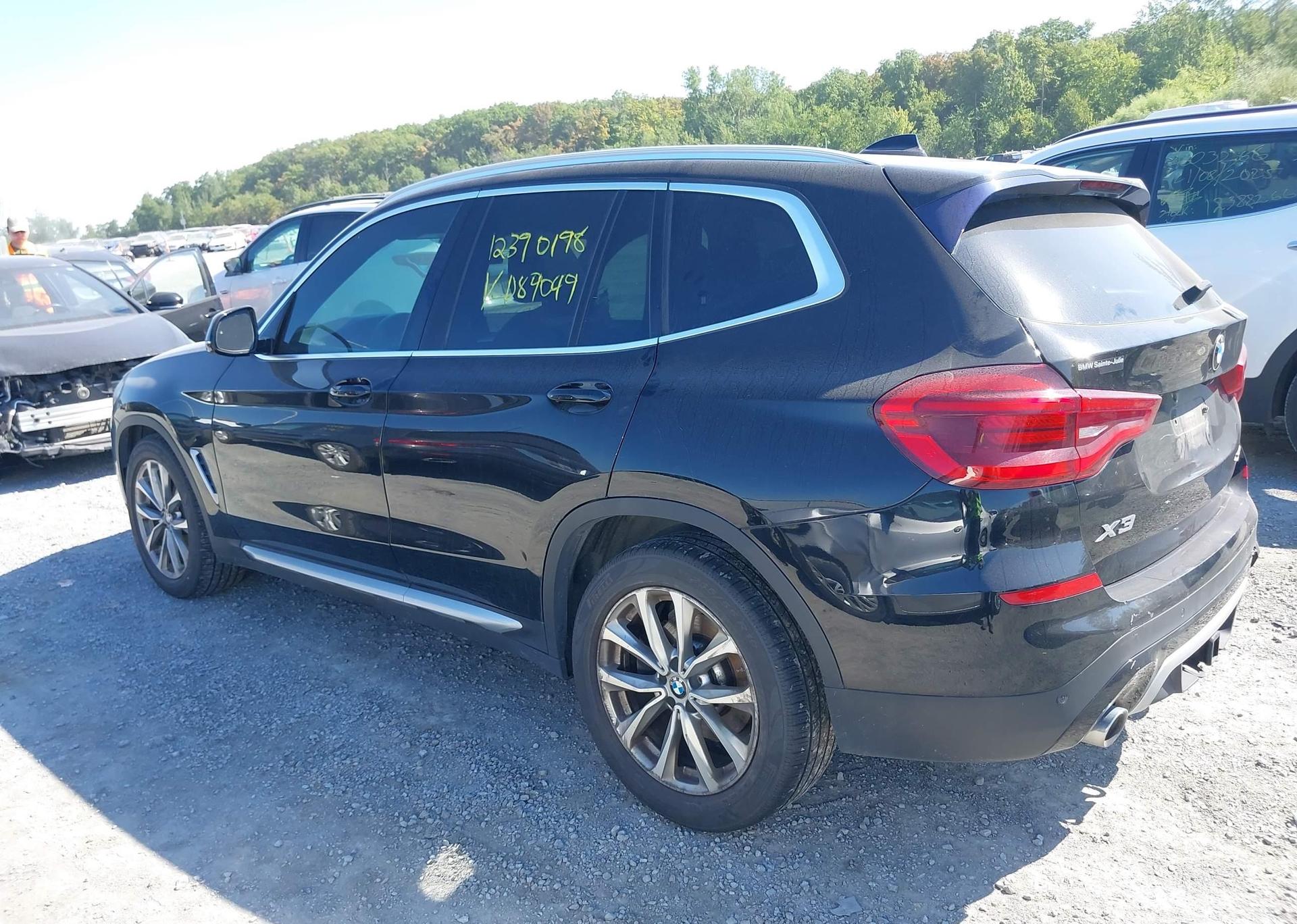 2018 BMW X3 XDRIVE30I