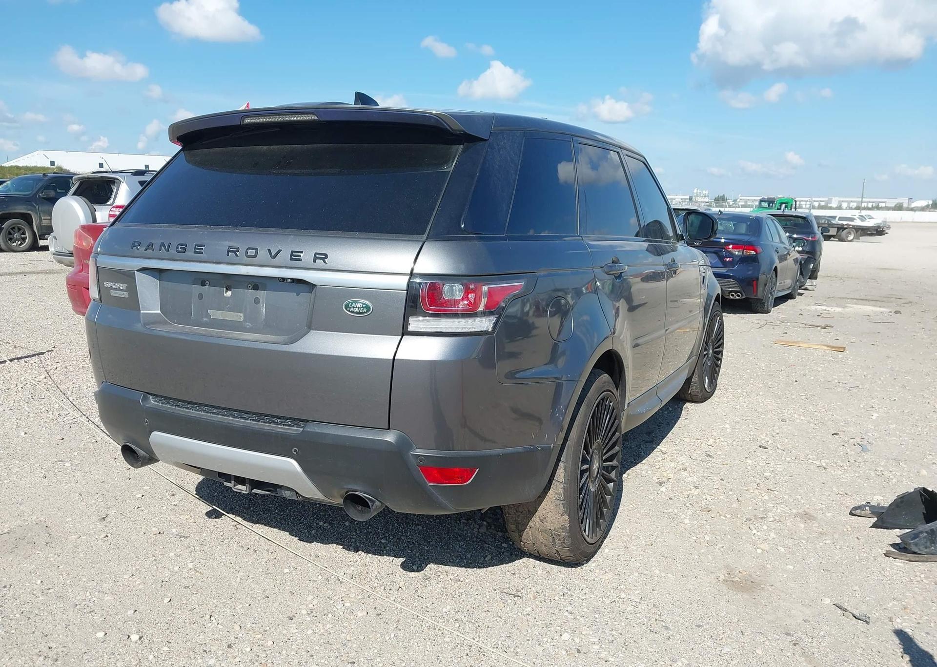 2017 LAND ROVER RANGE ROVER SPORT HSE