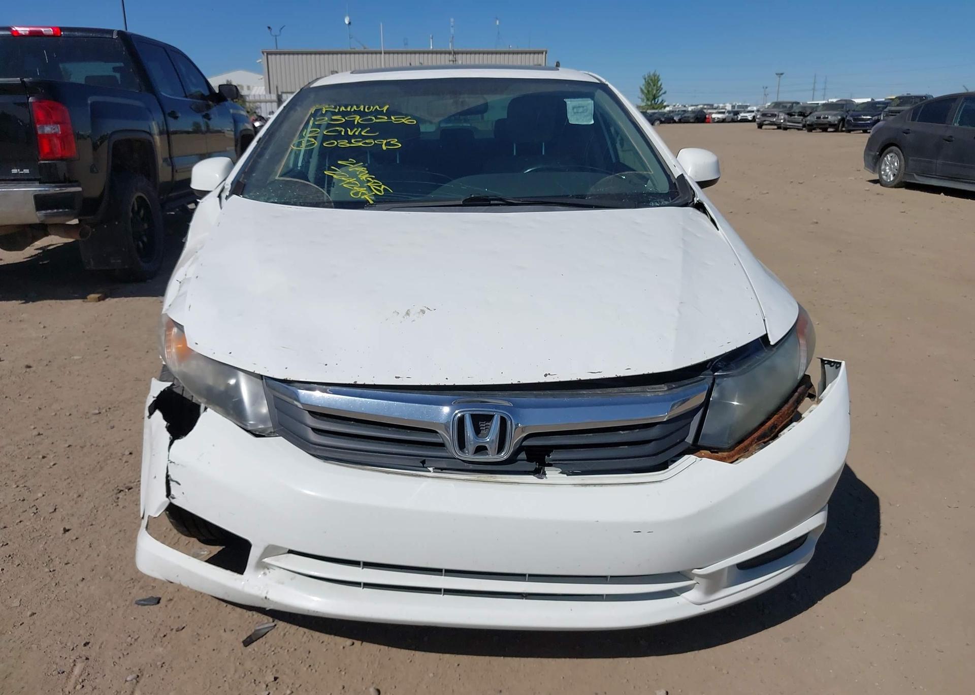 2012 HONDA CIVIC EX