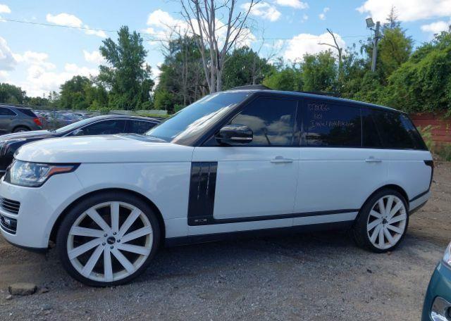 2015 LAND ROVER RANGE ROVER AUTOBIOGRAPHY
