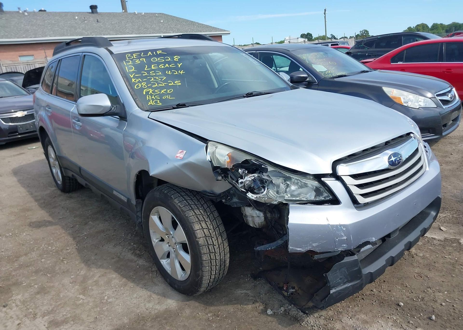 2012 SUBARU LEGACY OUTBACK