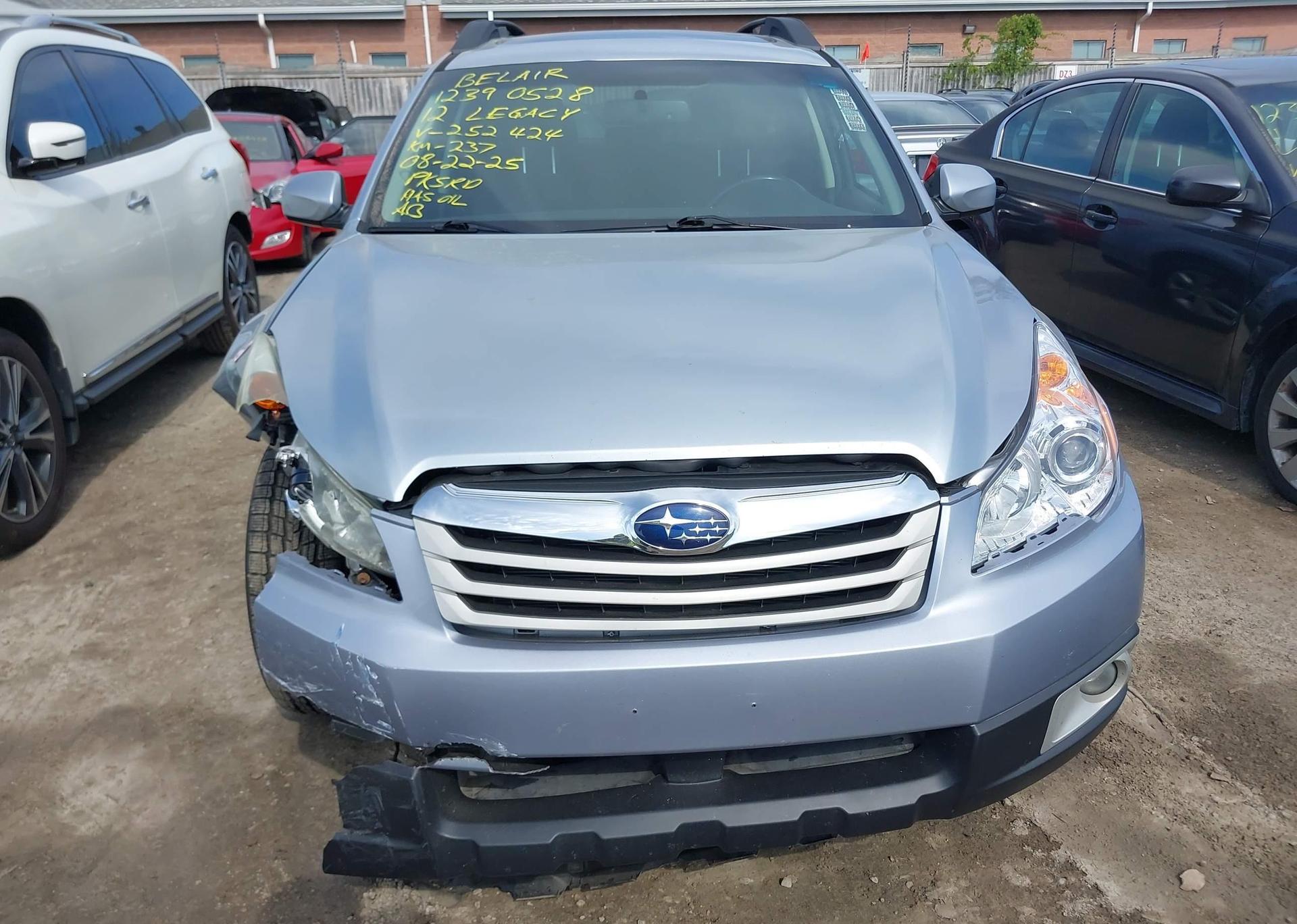 2012 SUBARU LEGACY OUTBACK