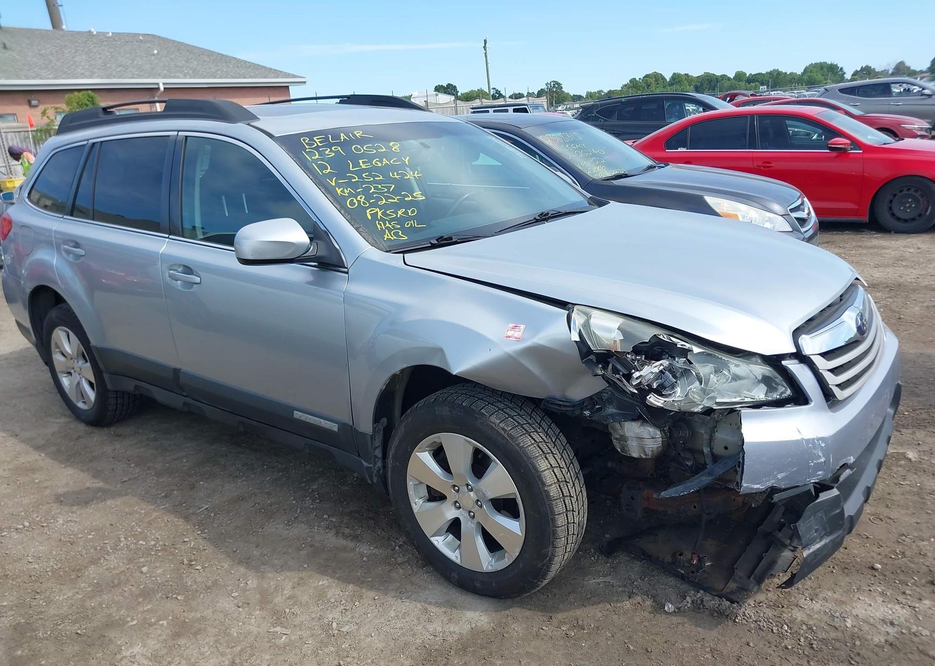2012 SUBARU LEGACY OUTBACK