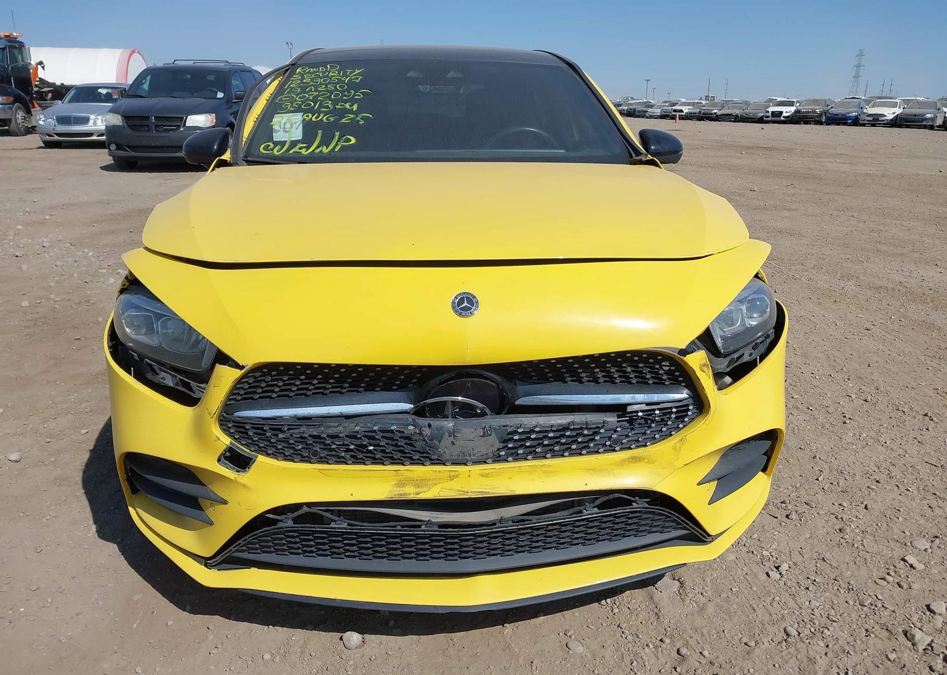 2019 MERCEDES-BENZ A 250 4MATIC