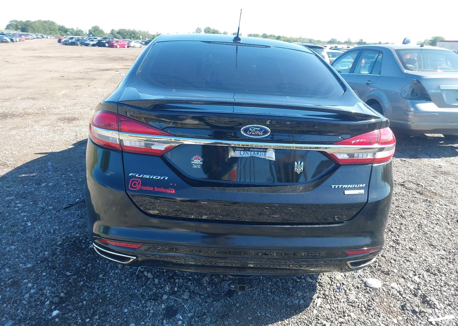2017 FORD FUSION TITANIUM