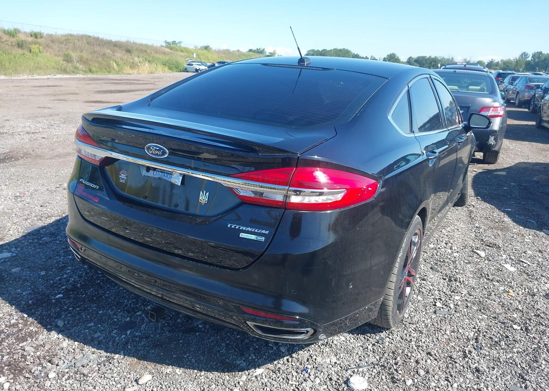 2017 FORD FUSION TITANIUM
