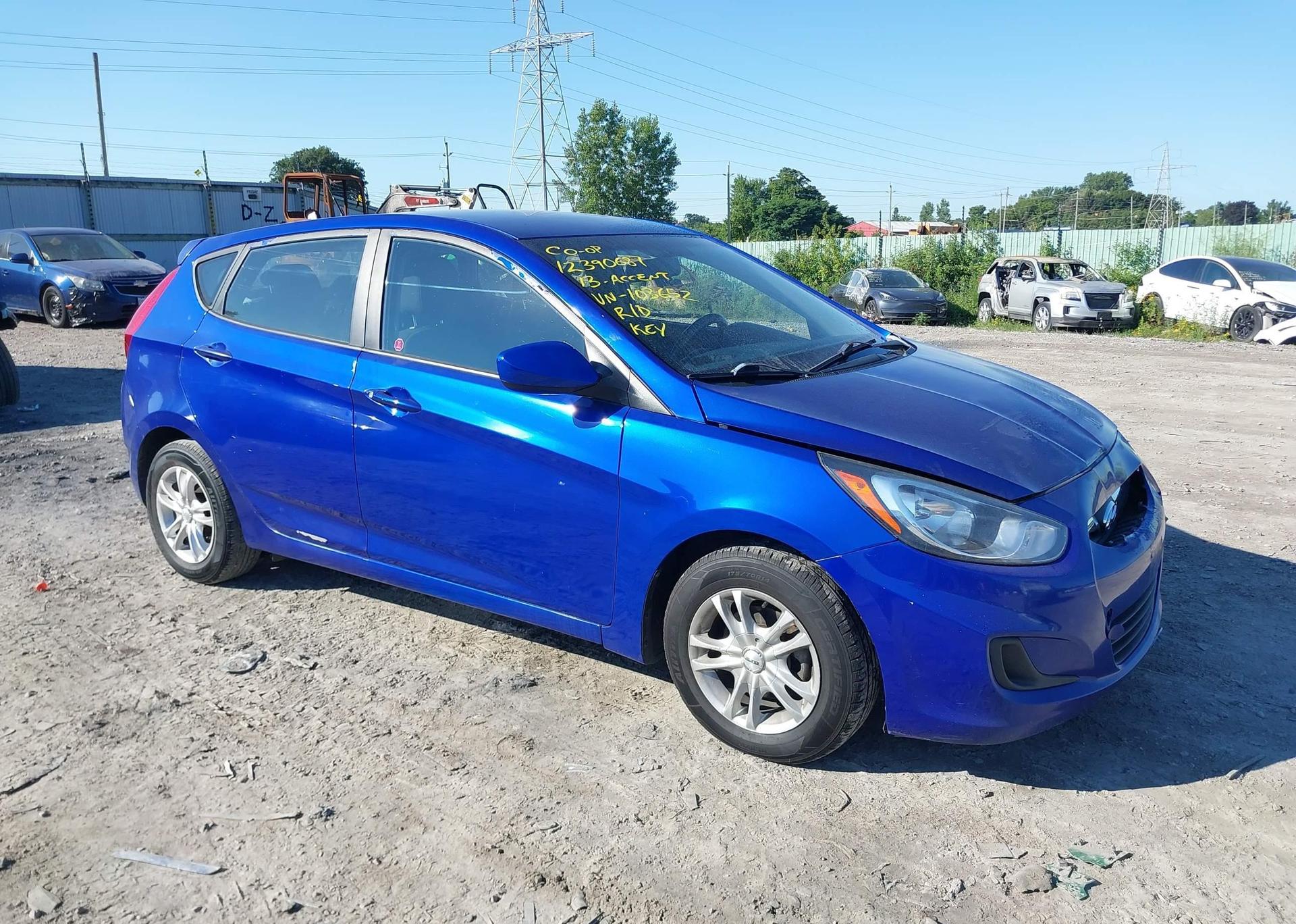 2013 HYUNDAI ACCENT GL