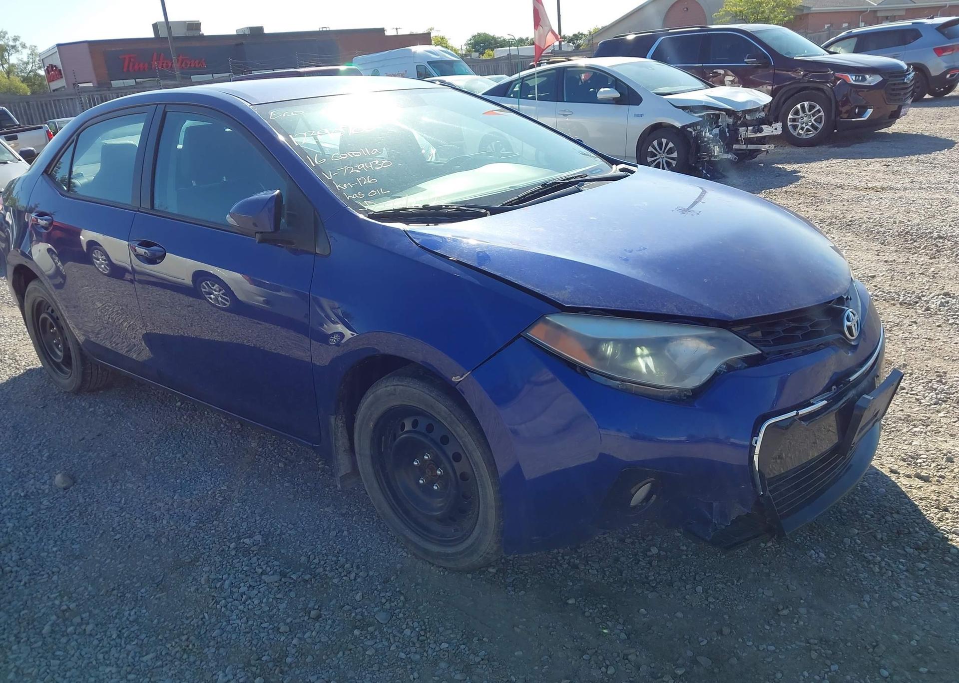 2016 TOYOTA COROLLA S