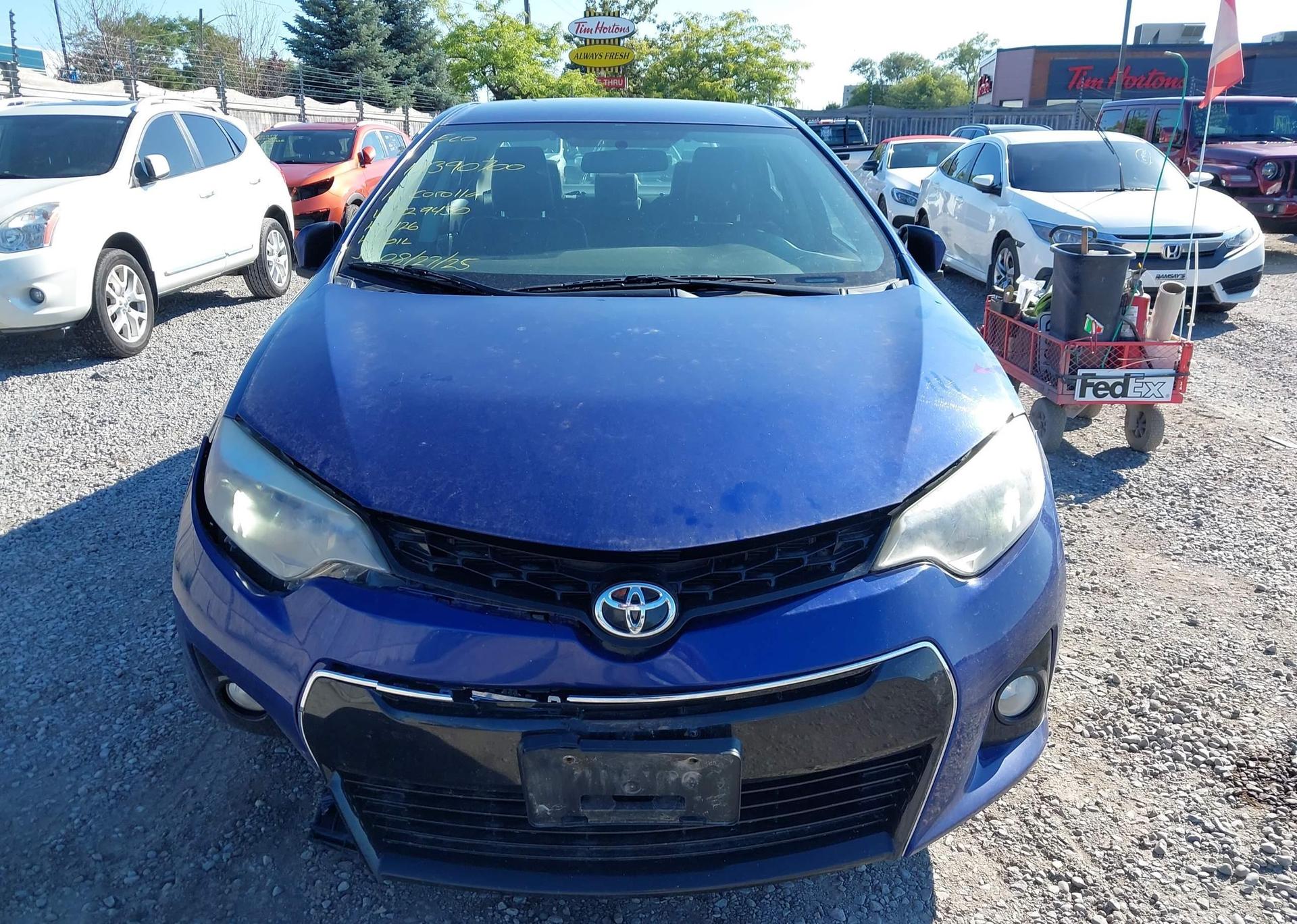 2016 TOYOTA COROLLA S