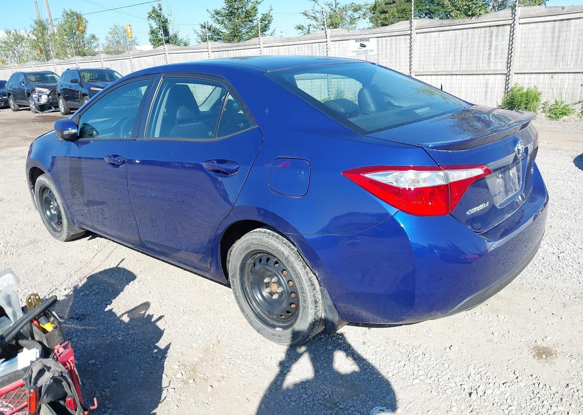 2016 TOYOTA COROLLA S