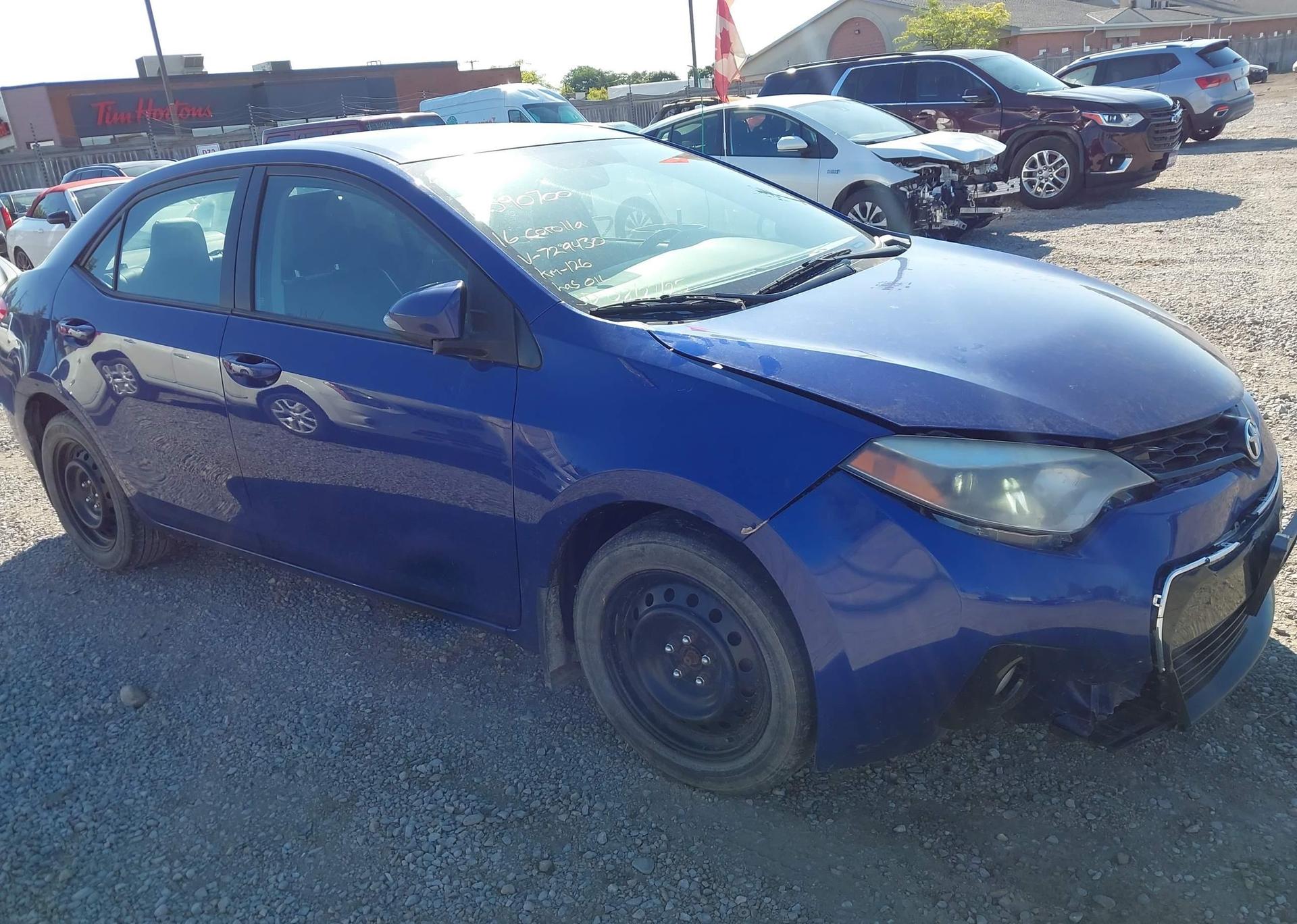 2016 TOYOTA COROLLA S