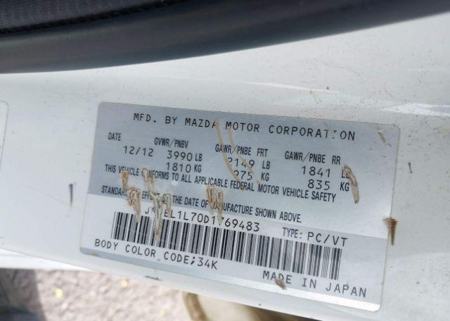 2013 MAZDA MAZDA3 GS-SKY