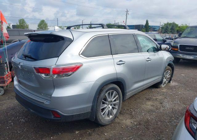 2016 TOYOTA highlander xle