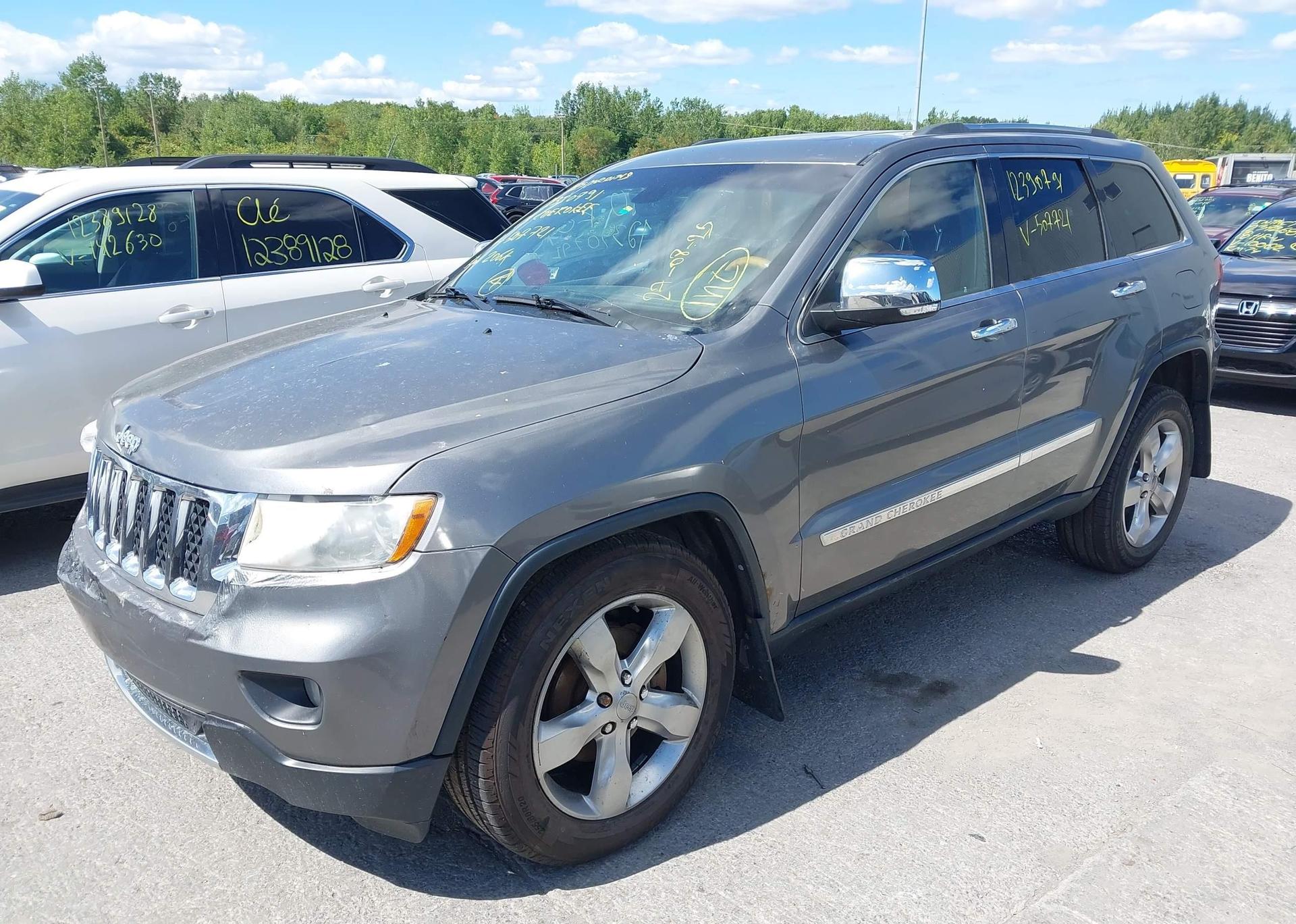 2013 JEEP GRAND CHEROKEE OVERLAND
